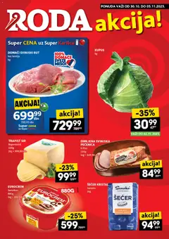 Roda katalog - pregled Roda kataloga - važi od 30.10.2025