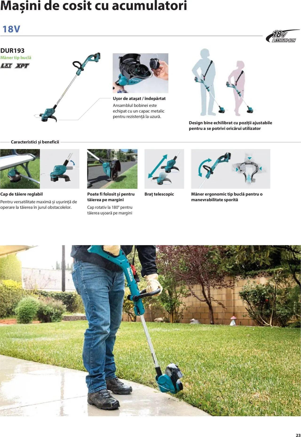 Noul catalog Makita – valabil de la 08.01.2025 | Pagină: 23 | Produse: Mâner