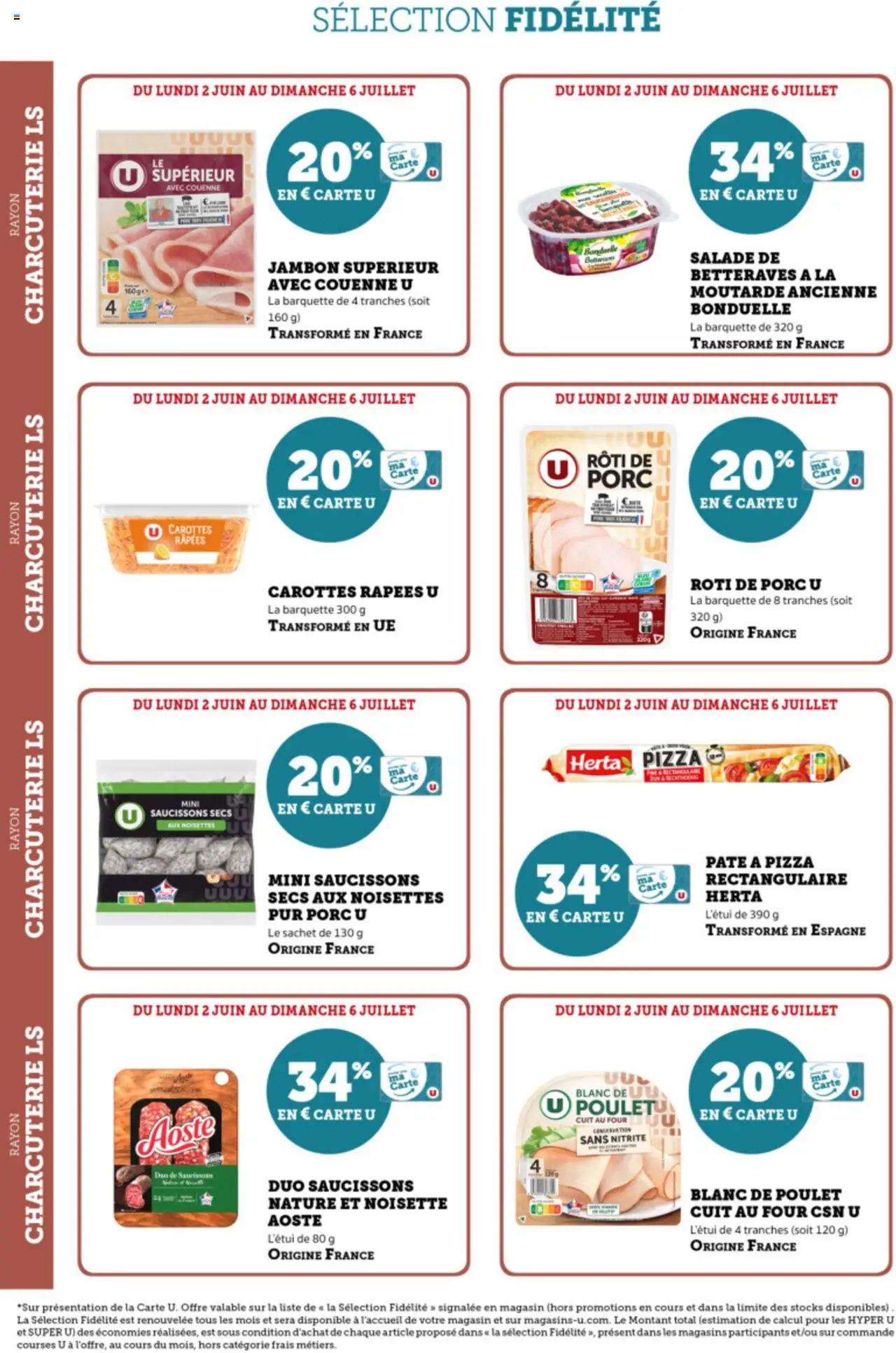  | Page: 4 | Produits: Salade, Noisette, Four, Pâte à pizza