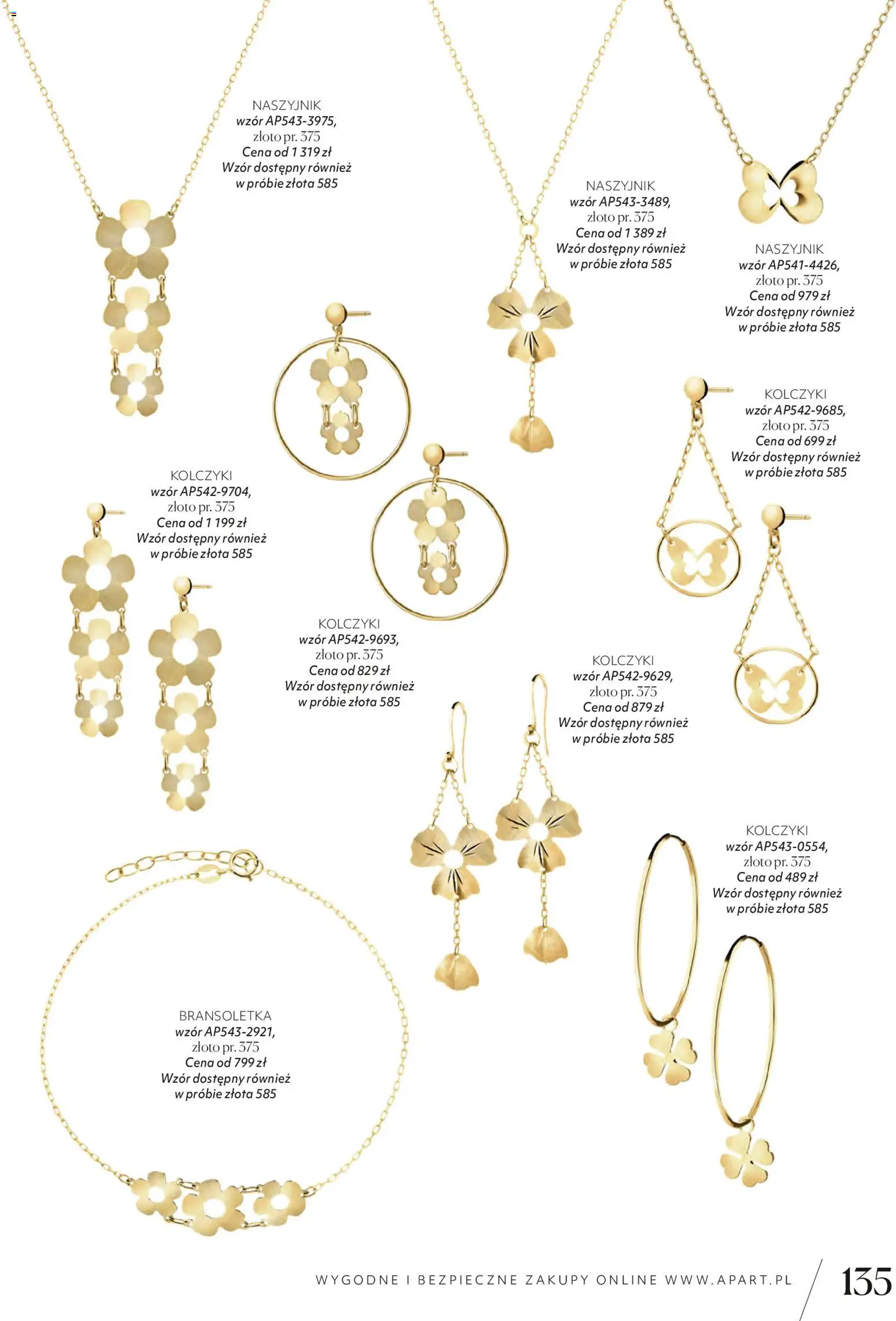 Apart promocje od 04.11.2025 | Strona: 137 | Produkty: Naszyjnik, Bransoletka