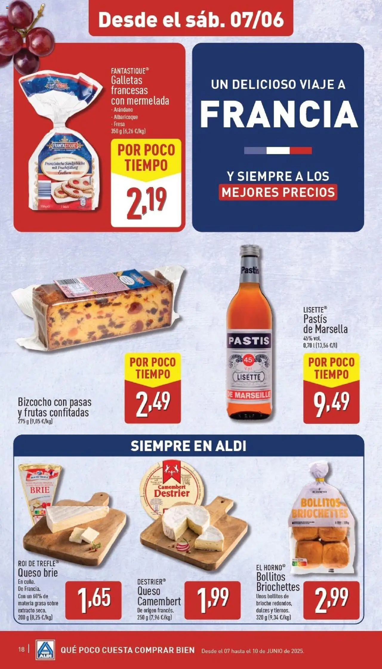 Aldi folleto Península │ válido desde el 02.06.2025 | Página: 18 | Productos: Μπάρα σαπουνιού, Queso, Galletas, Αποφλοιωτής σκόρδου