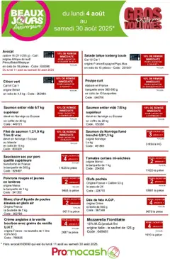 Promocash - Prévisualisation de Promocash - Gros volume petits prix valide à partir de 04.08.2025