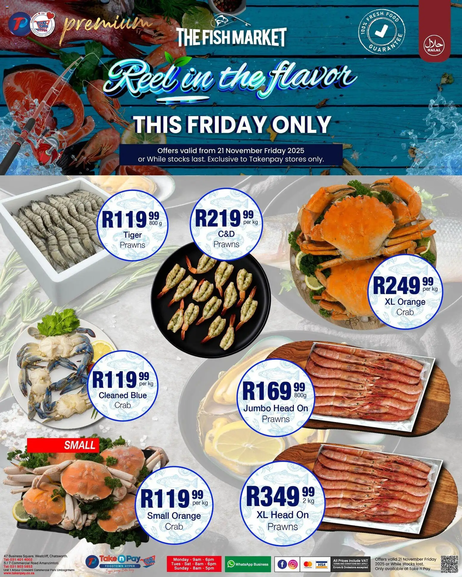 New Take n Pay catalogue – valid from 21.11.2025 | Page: 7 | Products: Fish