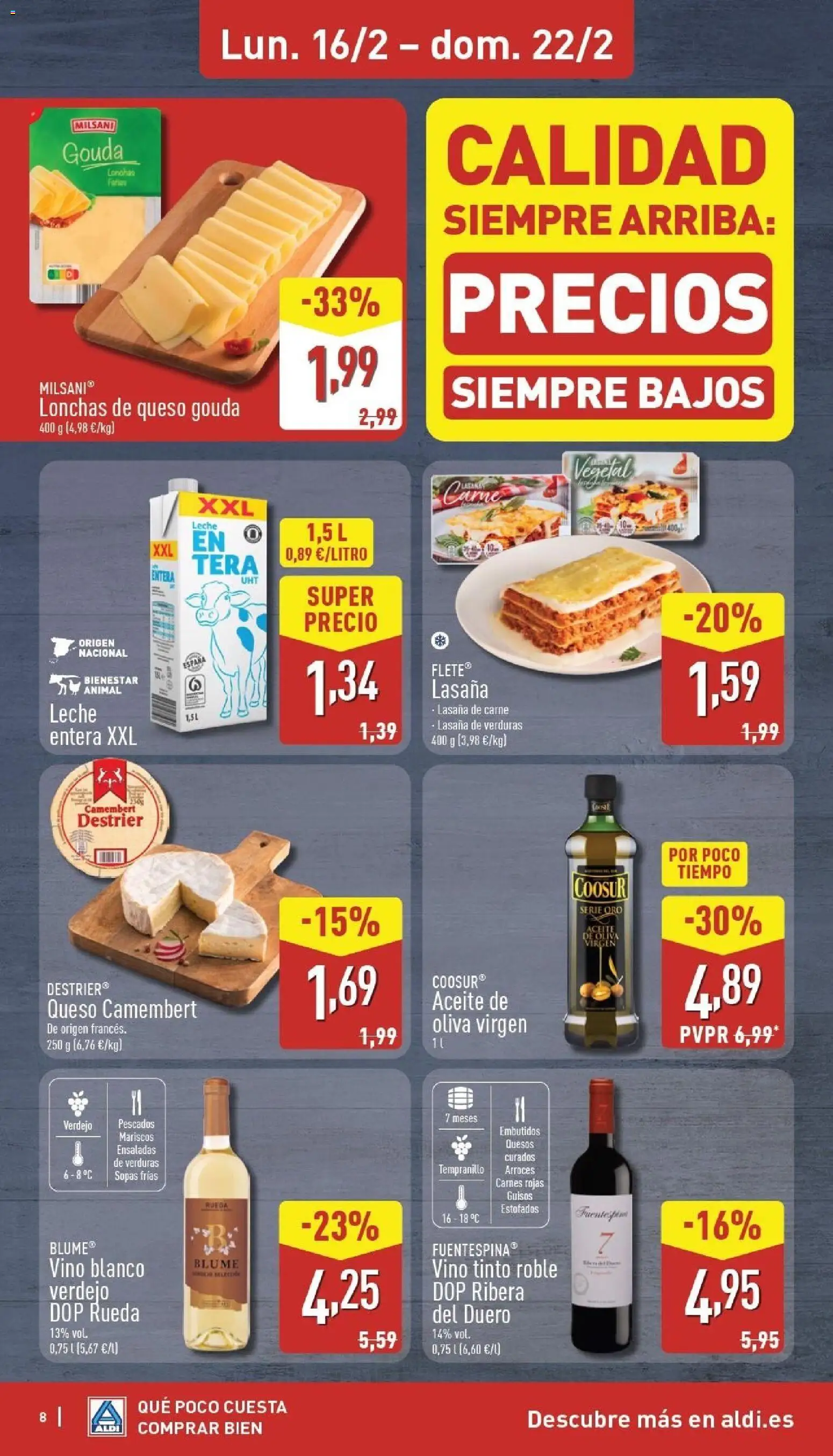 Aldi folleto Península │ válido desde el 16.02.2026 | Página: 8