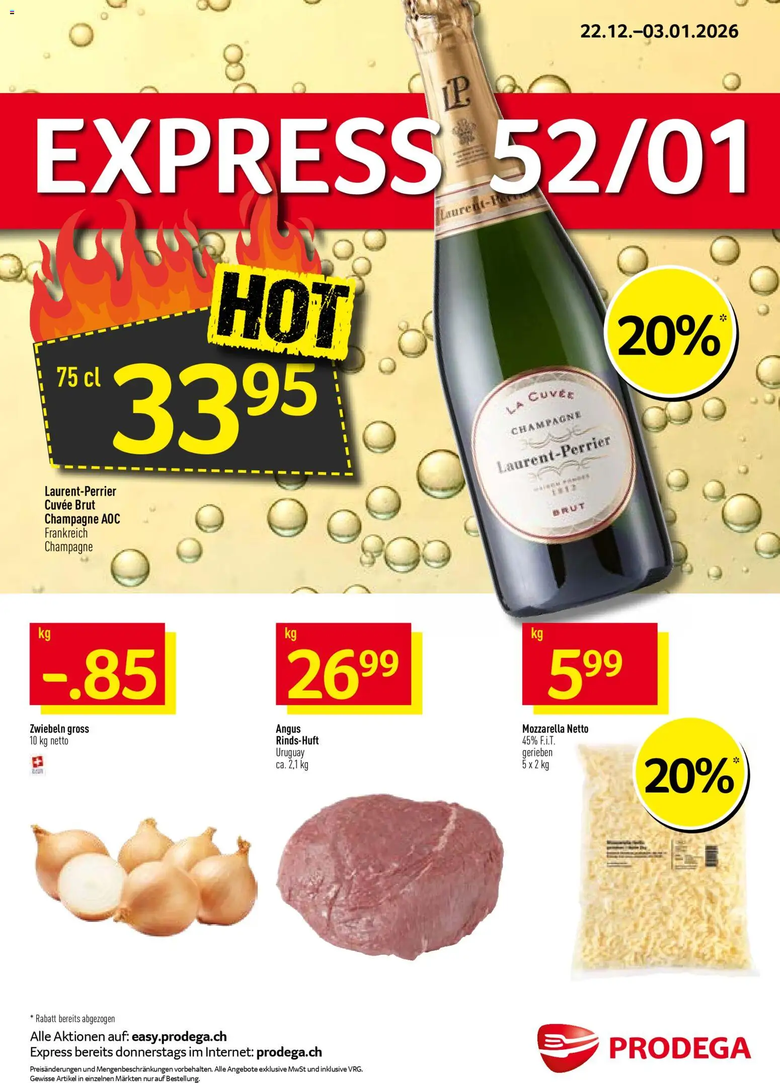 Prodega Aktionen – gültig ab 22.12.2025 | Seite: 1 | Produkte: Zwiebeln