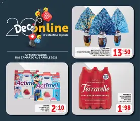Anteprima del volantino Decò volantino MaxiStore Campania valido a partire dal 27.03.2026 | Pagina: 29 | Prodotti: Cioccolato, Acqua, Nocciole, Acqua minerale
