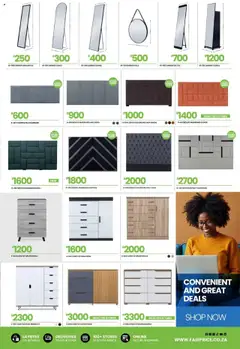 Fair Price specials catalogue – valid from 01.10.2025 | Page: 15 | Products: Headboard, Brandy, Mirror
