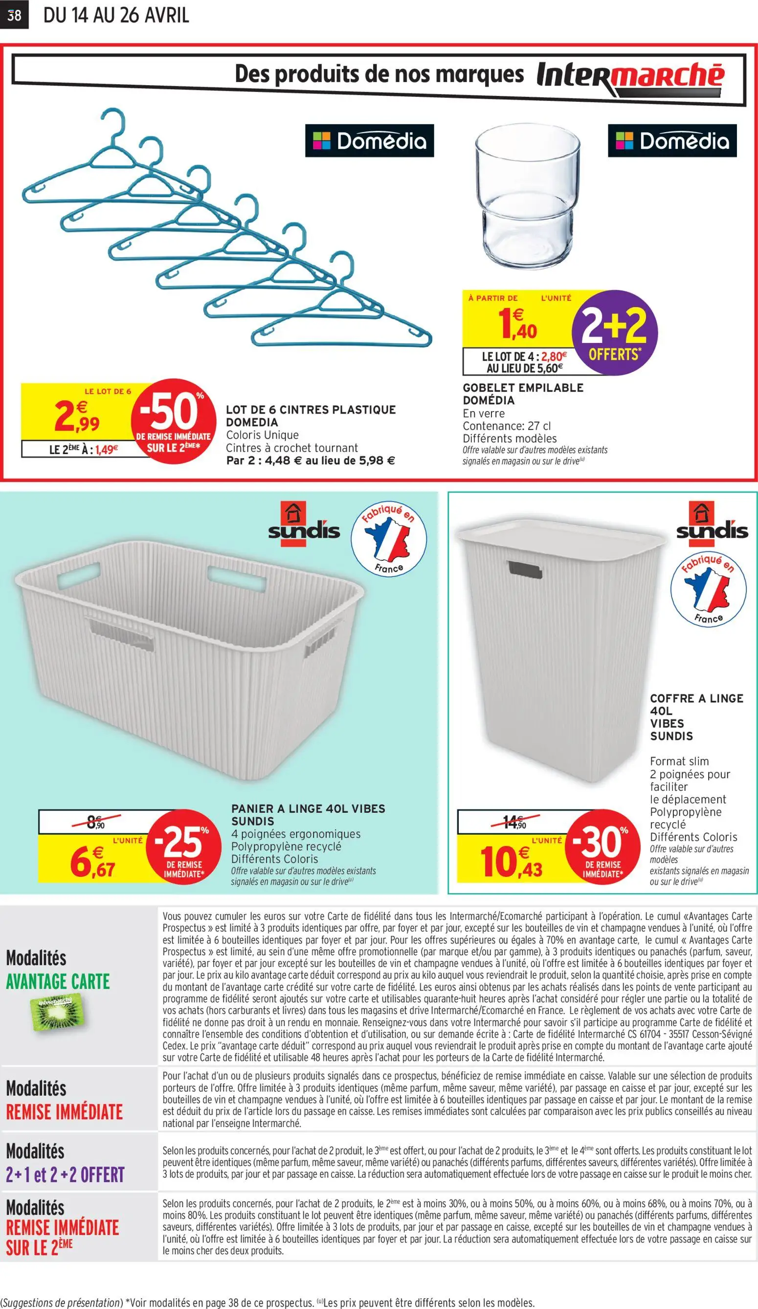 {H1} | Page: 38 | Produits: Panier à linge, Poignées, Champagne, Panier