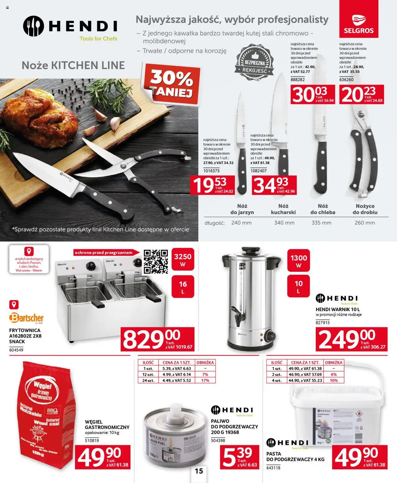 Selgros cash&carry Gazetka - Oferta dla gastronomii od 11.09.2025 | Strona: 17