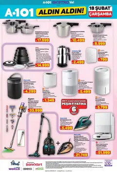 18.02.2026 tarihinden itibaren geçerli olan A101 kataloğu önizlemesi | Sayfa: 15