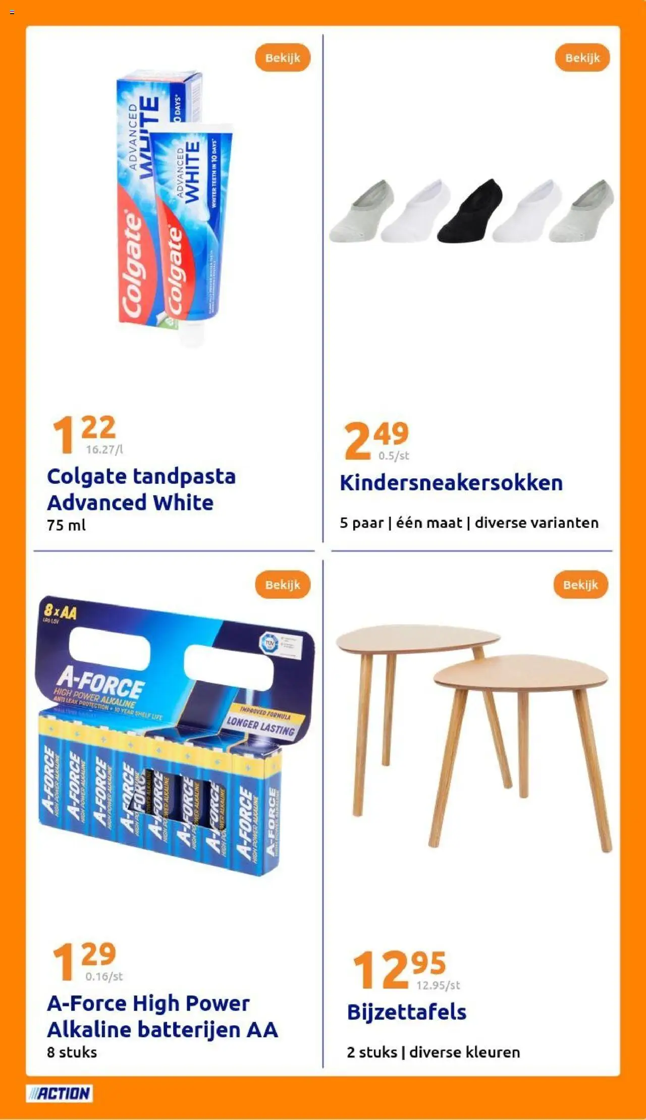  | Pagina: 25 | Producten: Tandpasta, Bijzettafels, Batterijen