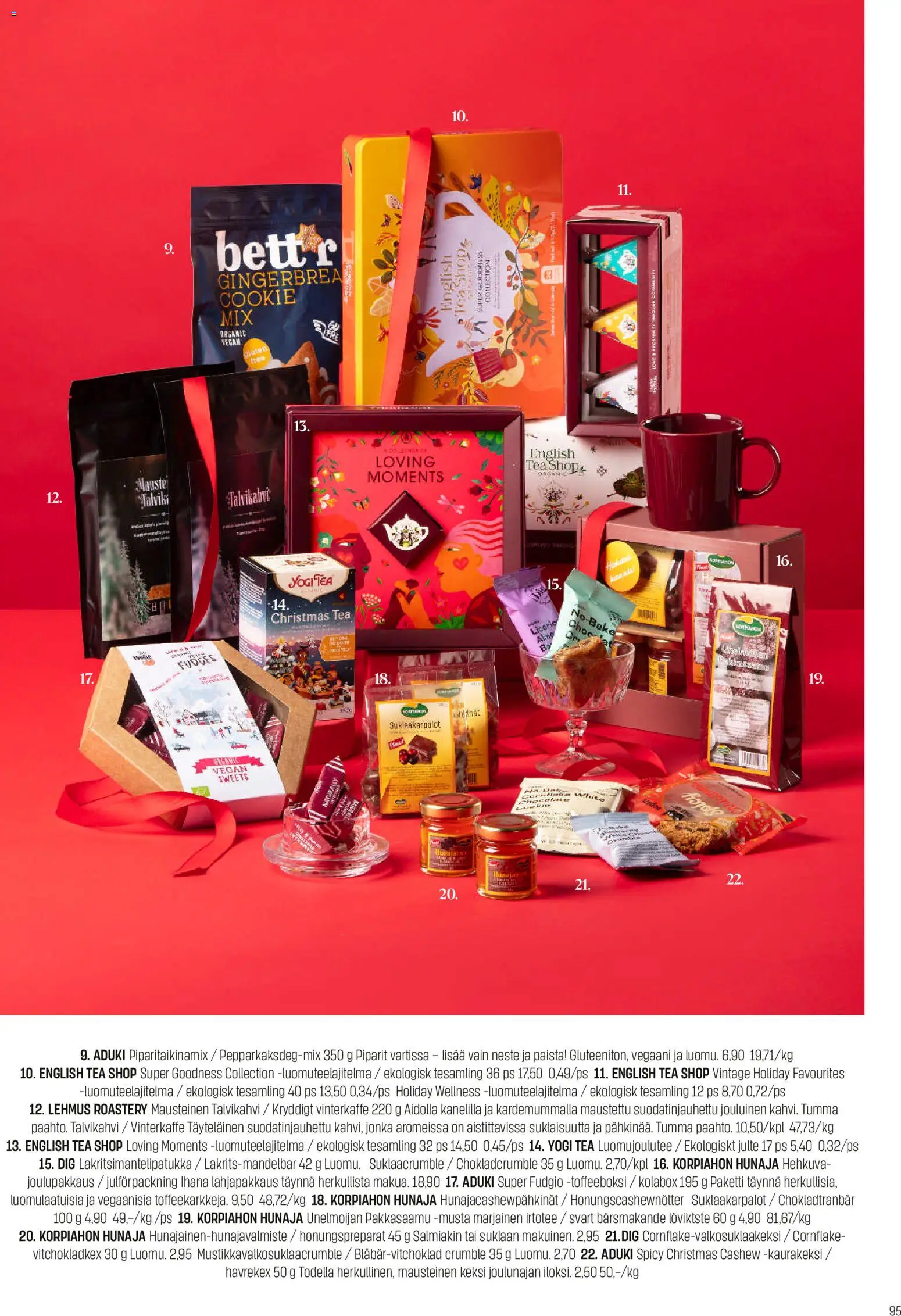 Sokos tarjoukset – voimassa 12.11.2025 alkaen | Sivu: 95 | Tuotteet: Hunaja