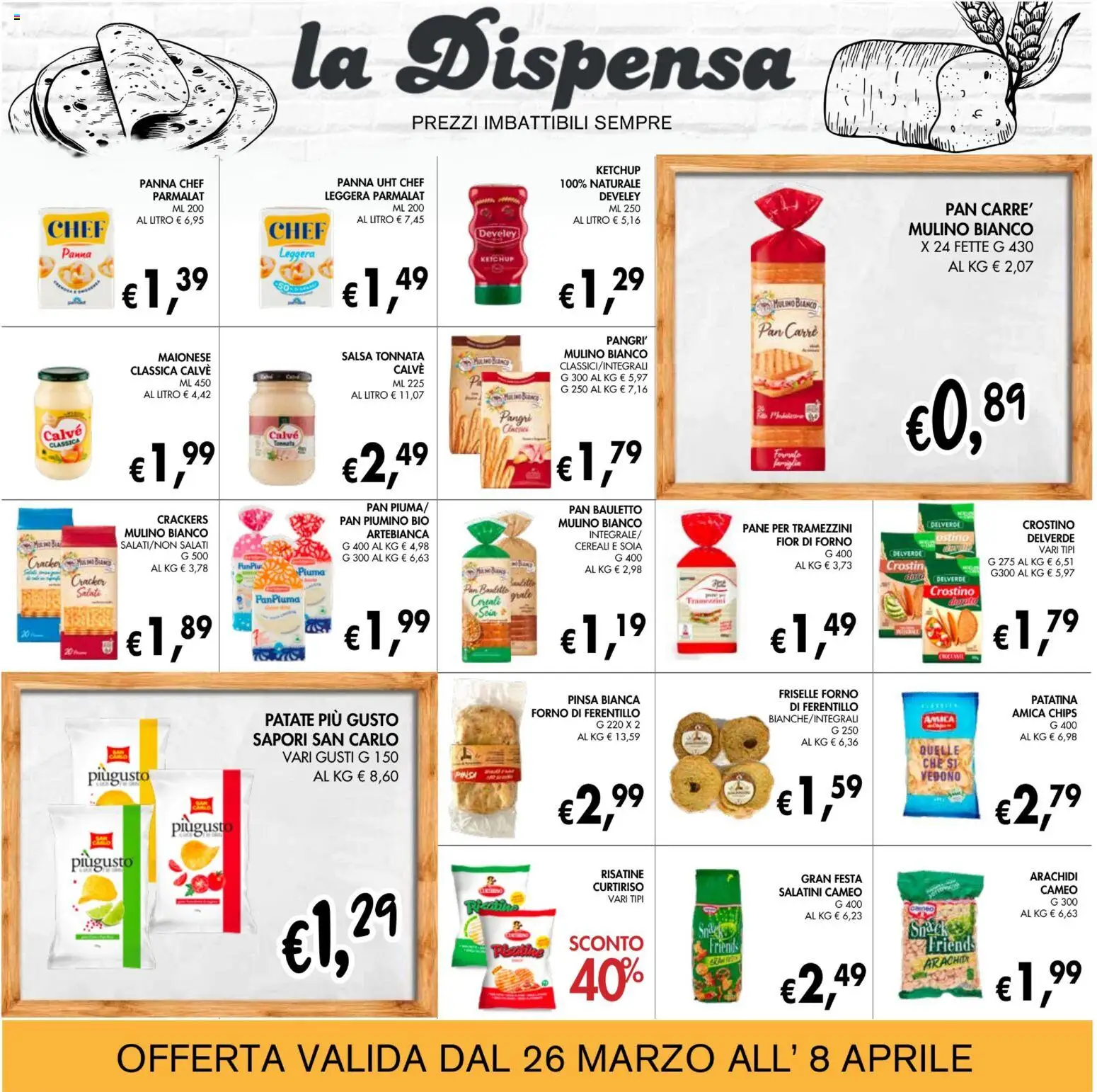 Volantino Coal del 26.03.2026 | Pagina: 14 | Prodotti: Maionese, Salsa, Arachidi, Forno