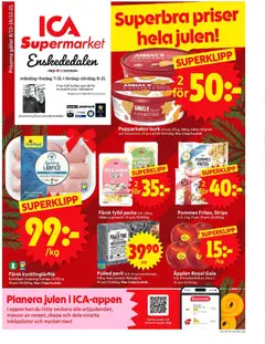 ICA Supermarket - Enskededalen - Förhandsvisning av reklamblad från butik ICA Supermarket aktuell från 08.12.2025