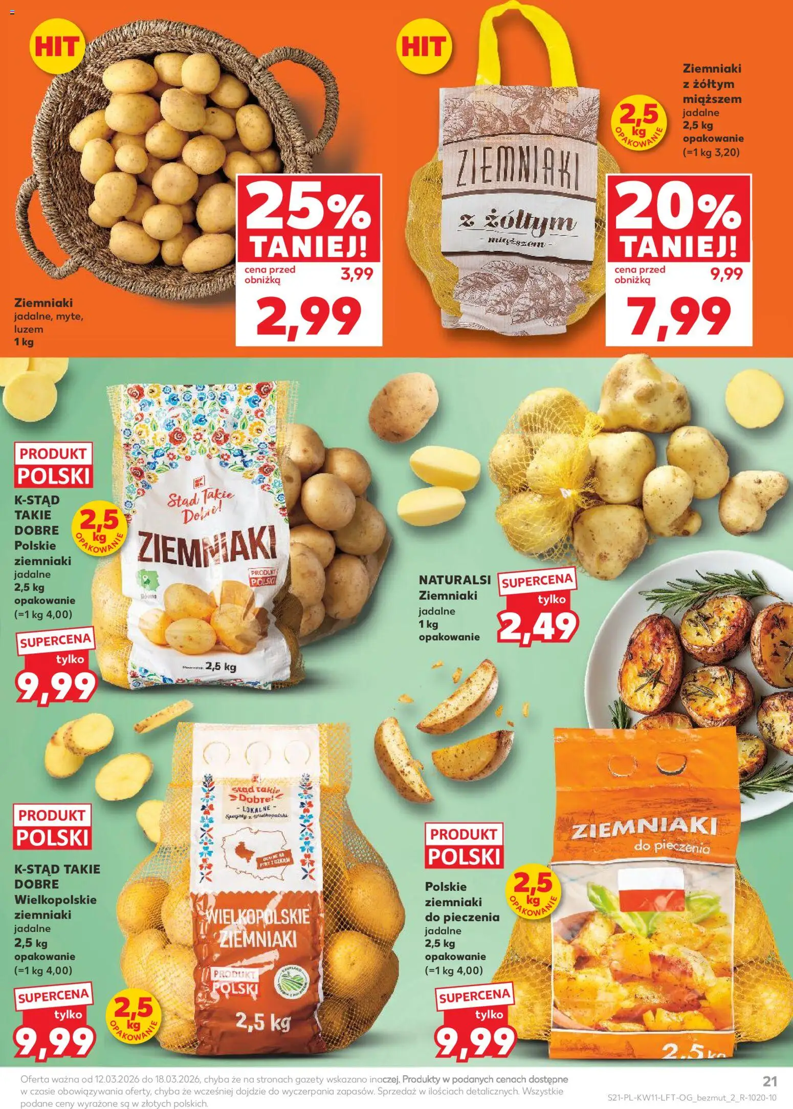 Kaufland Polsko leták od 12.03.2026 | Strana: 21