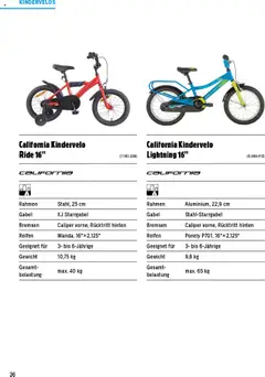Jumbo Aktionen Dein Velo 2025 ab 21.02.2025 gültig | Seite: 36 | Produkte: Gewicht
