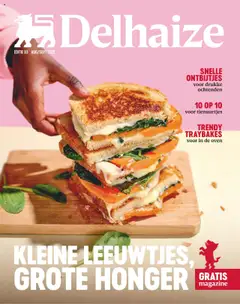 Delhaize Magazine - Voorbeeld van een folder van Delhaize, geldig van 01.08.2025