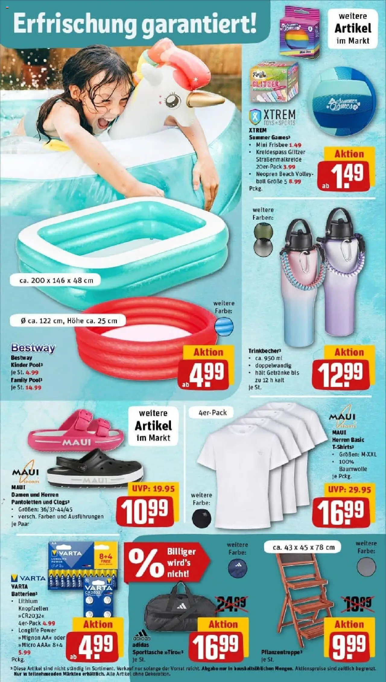 Rewe prospekt Mönchengladbach	 - gültig ab dem 22.06.2025 | Seite: 31 | Produkte: Batterien