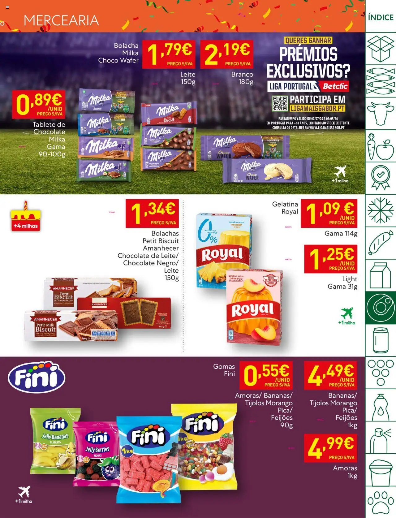 Recheio folheto │ válido de 21.10.2025 | Página: 27 | Produtos: Gelatina, Leite, Chocolate, Gomas