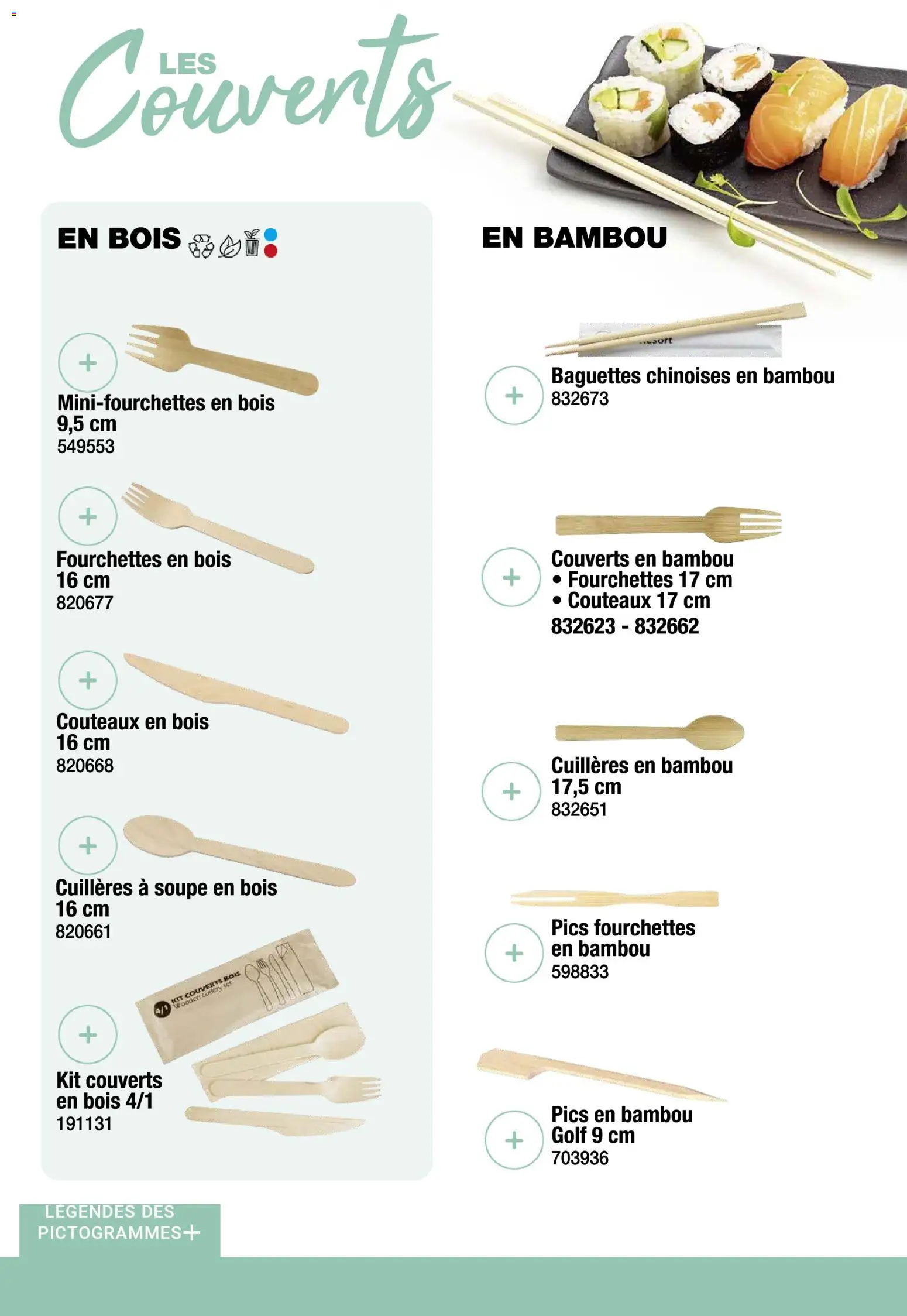 {H1} | Page: 45 | Produits: Soupe, Cuillères, Fourchettes