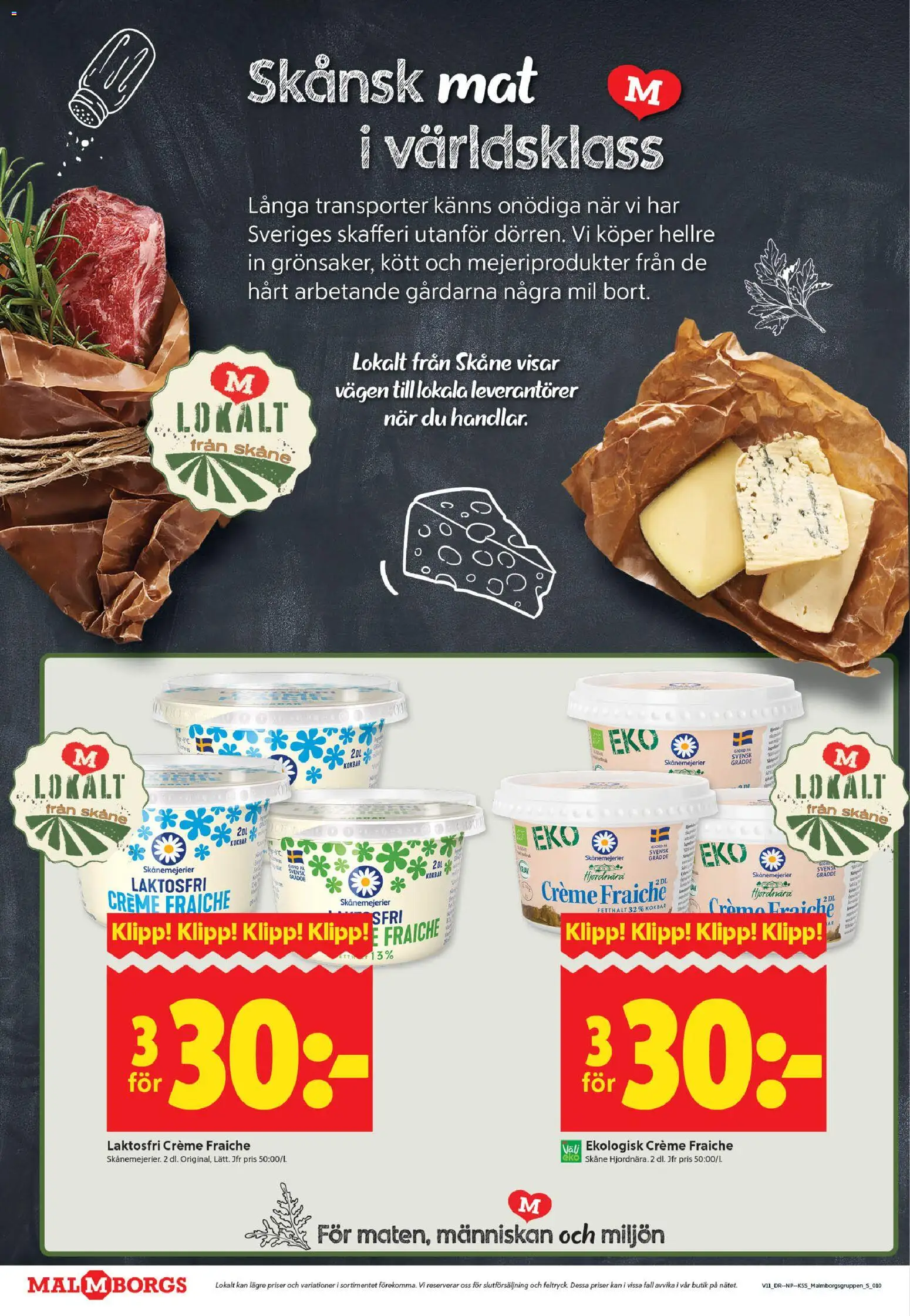 ICA Kvantum reklamblad aktuell från 09.03.2026 | Sida: 10 | Produkter: Creme fraiche, Grädde