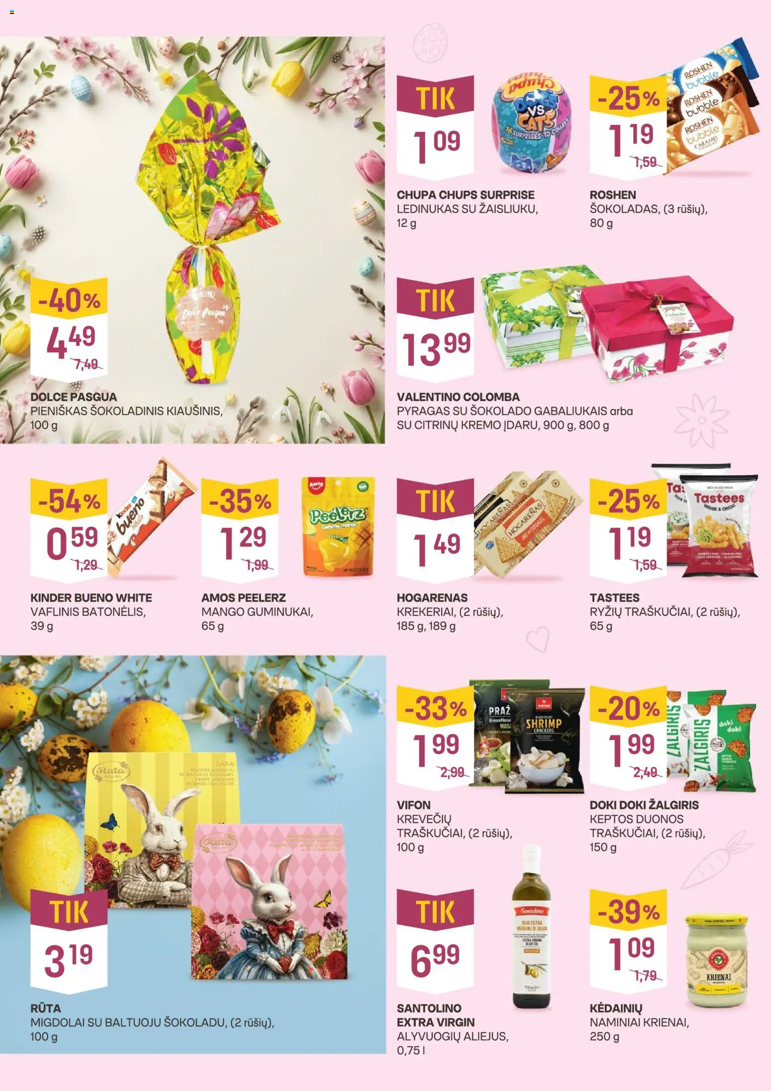 VYNOTEKA akcijos nuo 30.03.2026 | Puslapis: 2 | Prekių: Pyragas