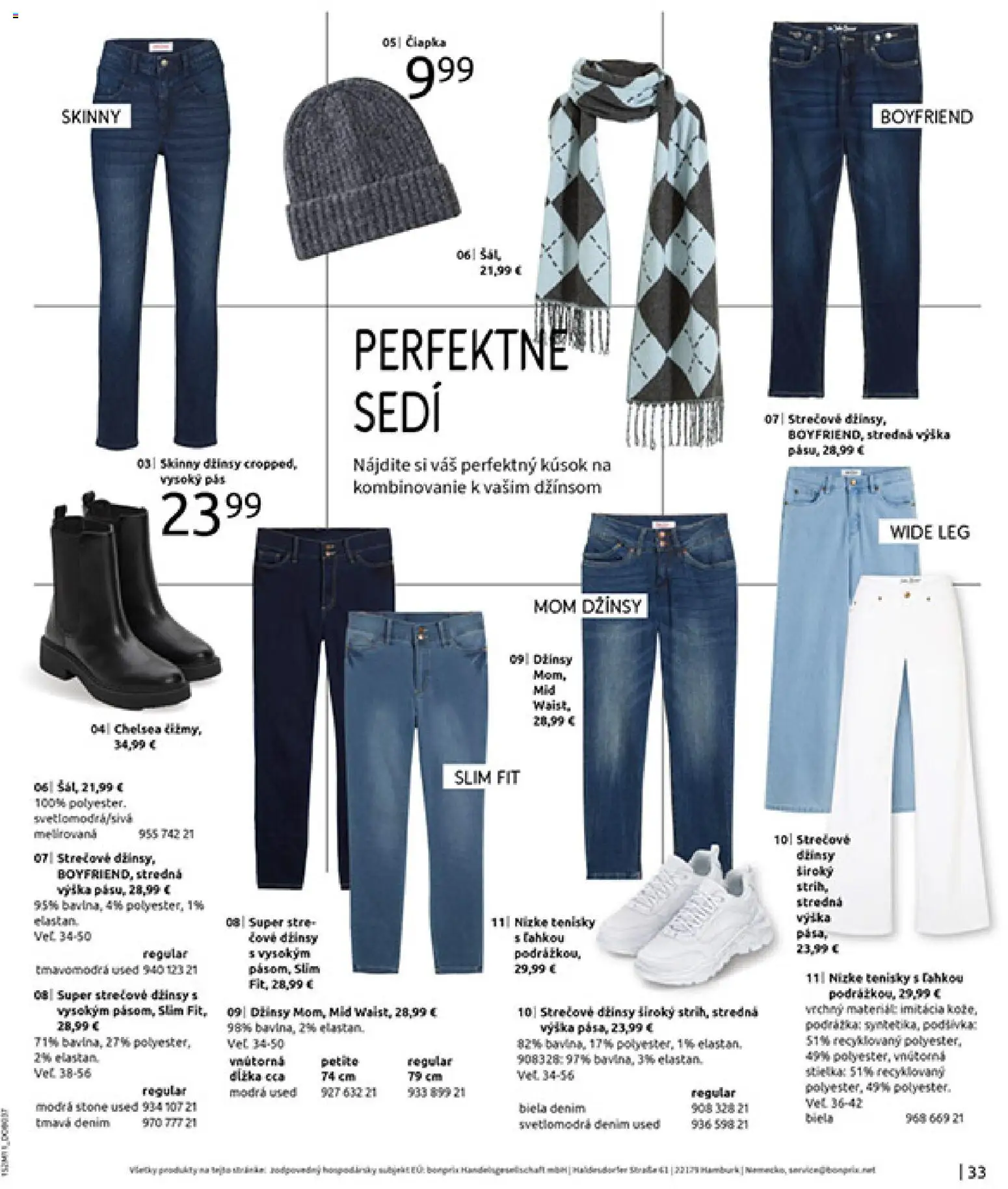 Nové Bonprix akcie – leták je platný od 16.12.2025 | Strana: 35 | Produkty: Tenisky