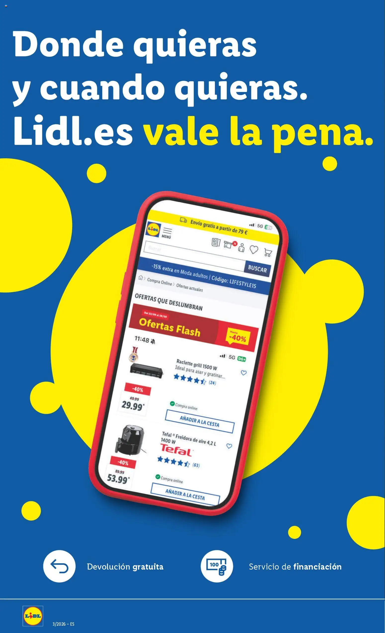 Lidl folleto de bazar │ válido desde el 12.01.2026 | Página: 24 | Productos: Freidora, Cesta