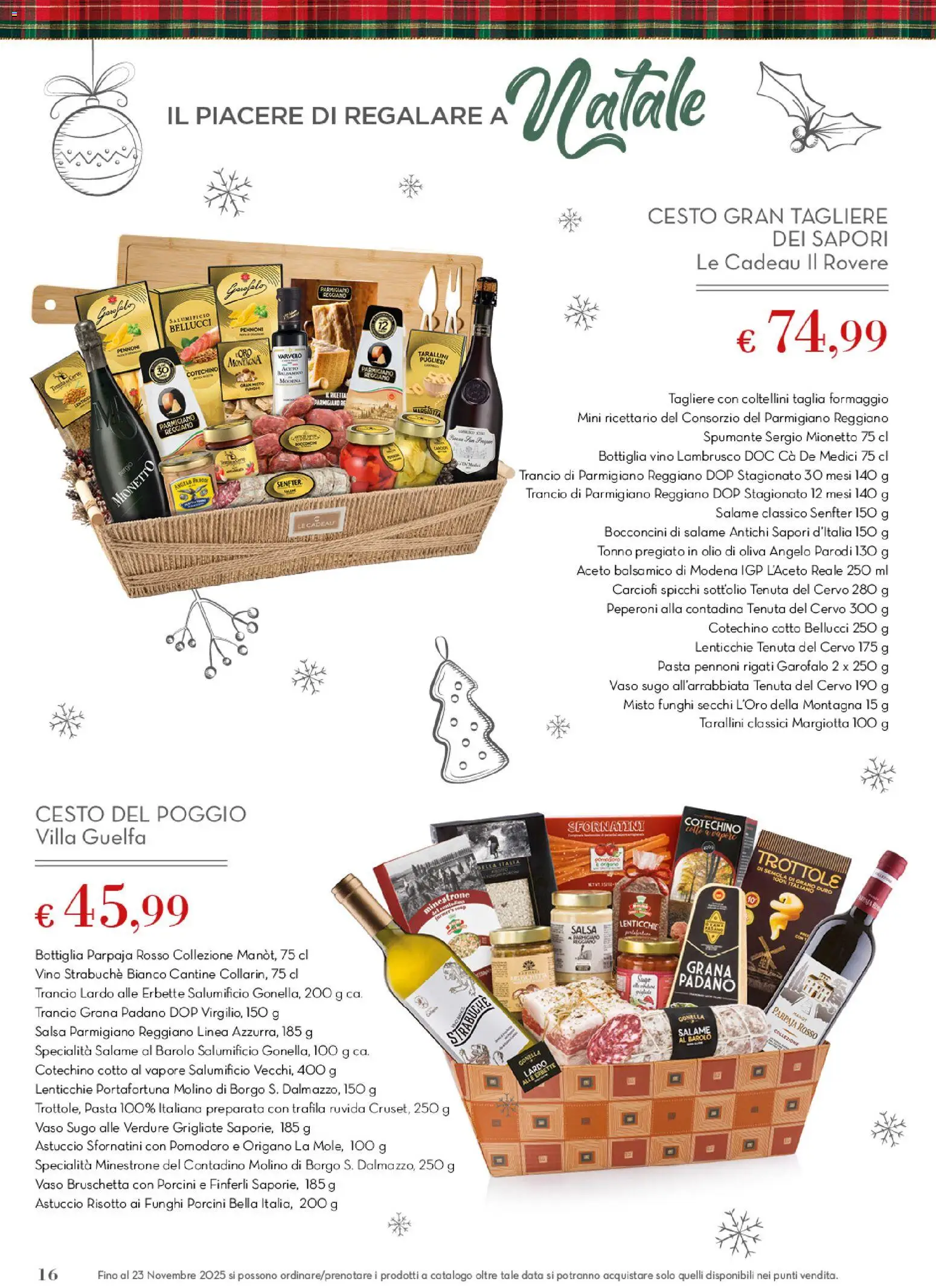 Volantino Conad del 06.11.2025 | Pagina: 16 | Prodotti: Lenticchie, Olio, Funghi, Spumante