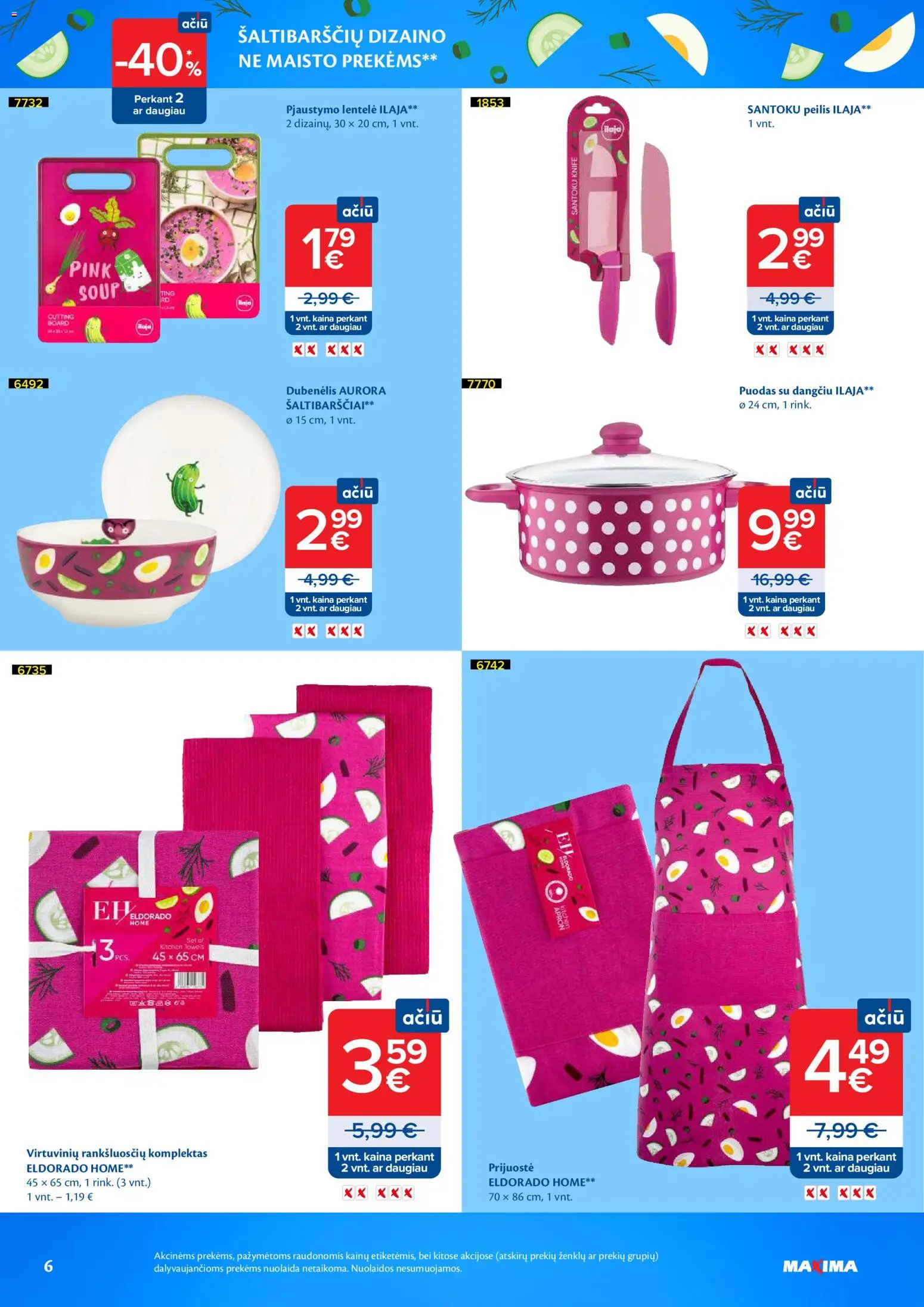 MAXIMA akcijos nuo 21.04.2026 | Puslapis: 6 | Prekių: Puodas