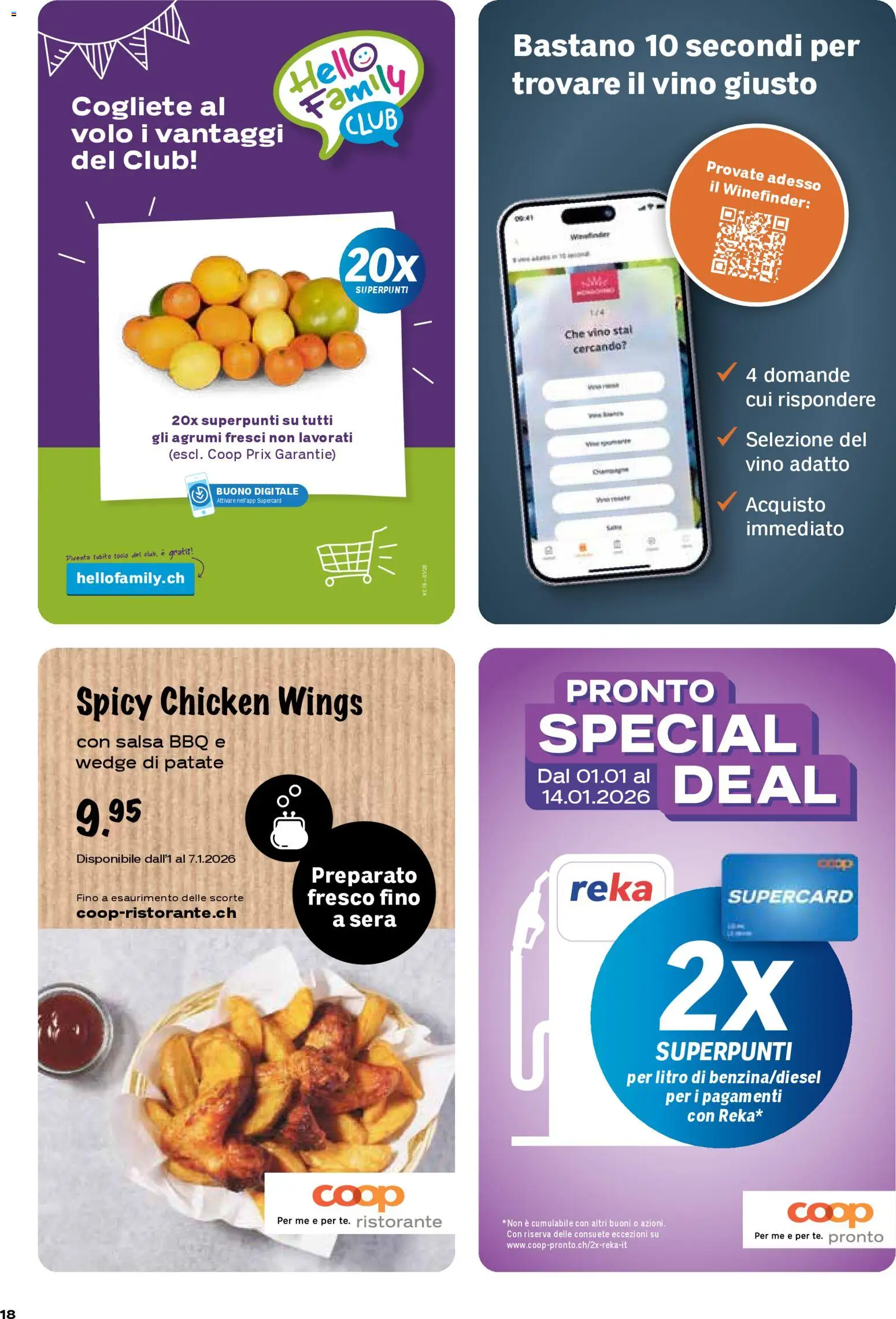 Coop - Una settimana di azioni – gültig ab 29.12.2025 | Seite: 18