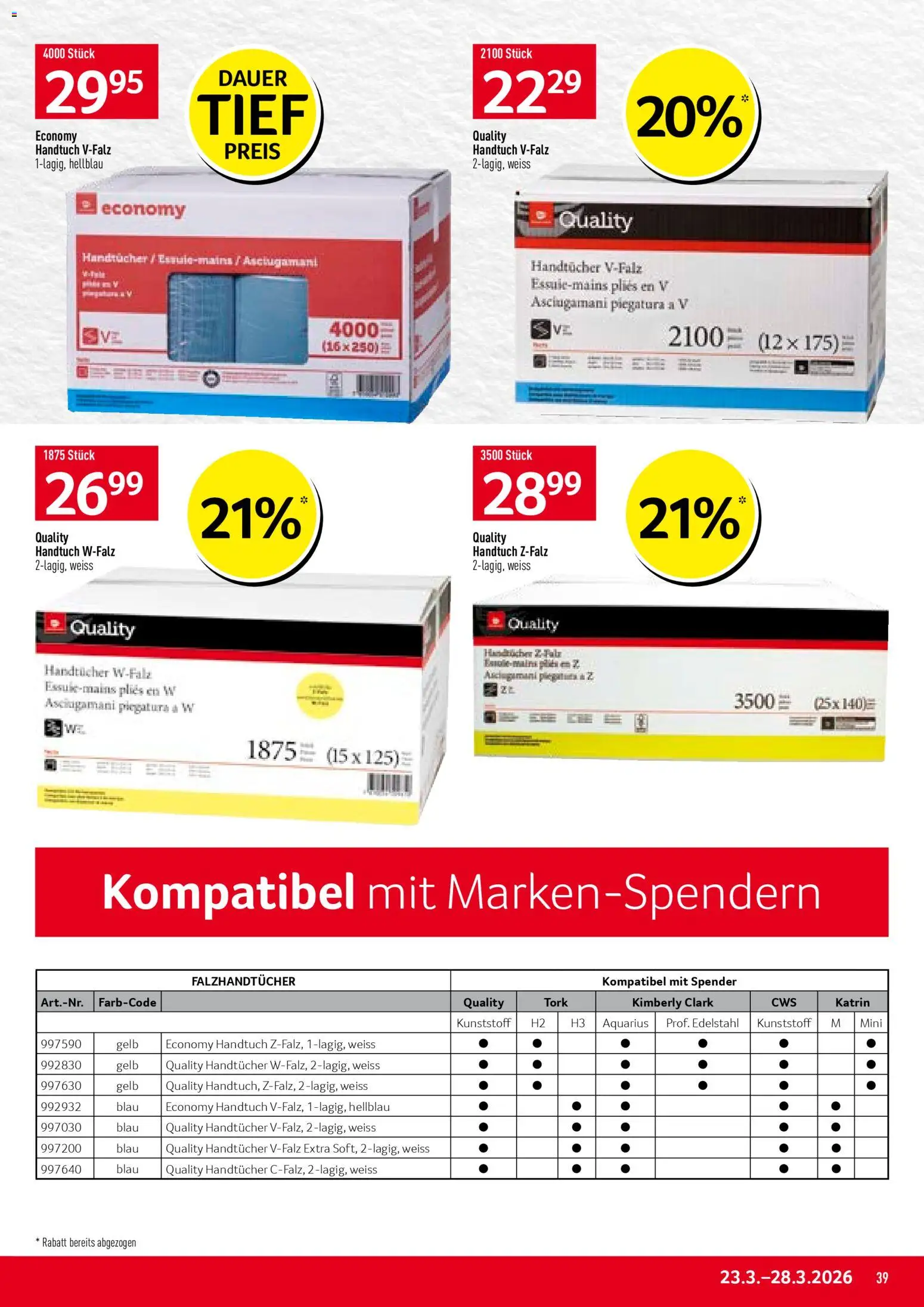 Prodega aktionen – gültig ab 23.03.2026 | Seite: 39