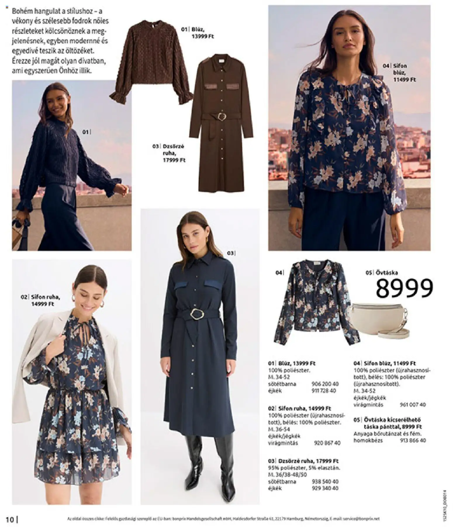 Bonprix akciós ujság - amely érvényes a következő dátumtól: 04.11.2025 | Oldal: 12