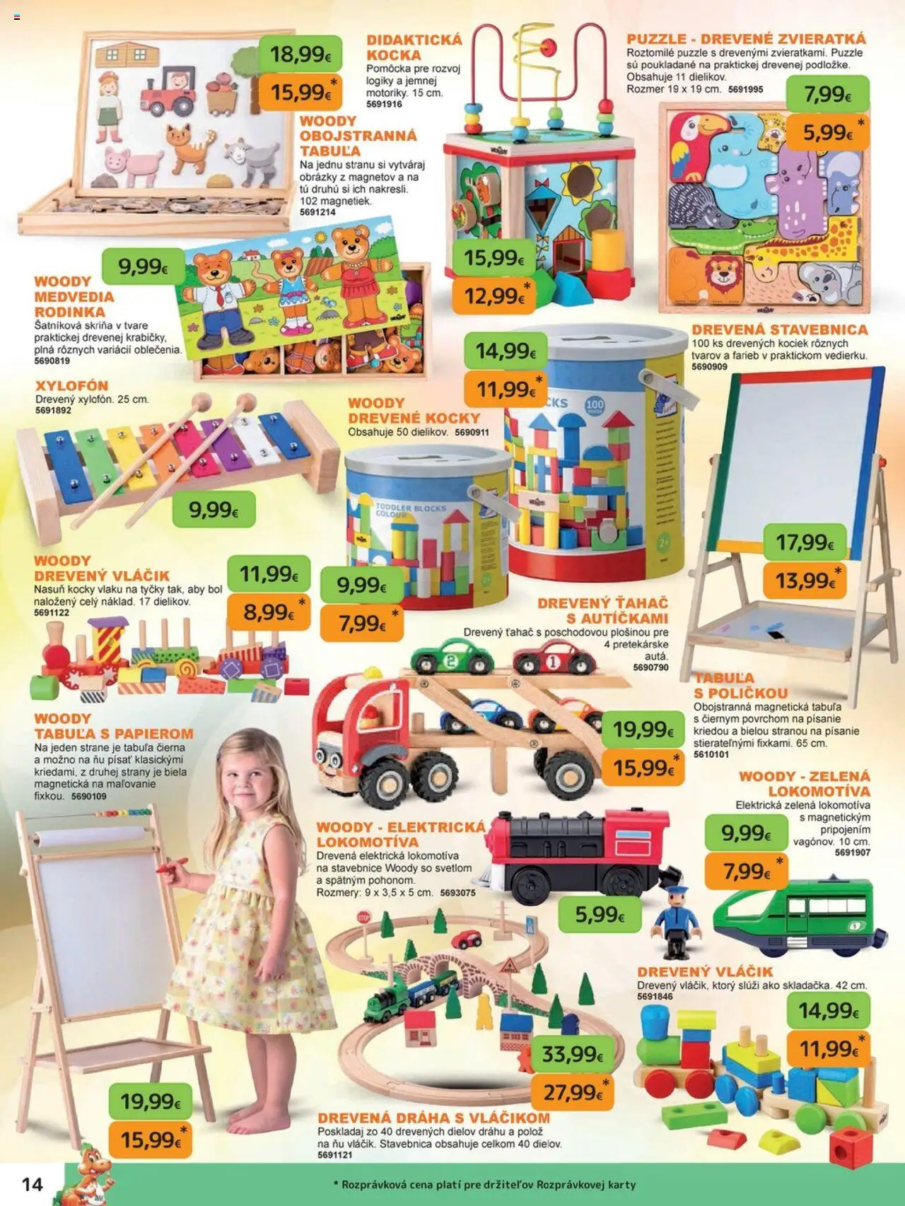 Nové Dráčik akcie – leták je platný od 03.10.2025 | Strana: 14 | Produkty: Šatníková skriňa, Skriňa, Puzzle