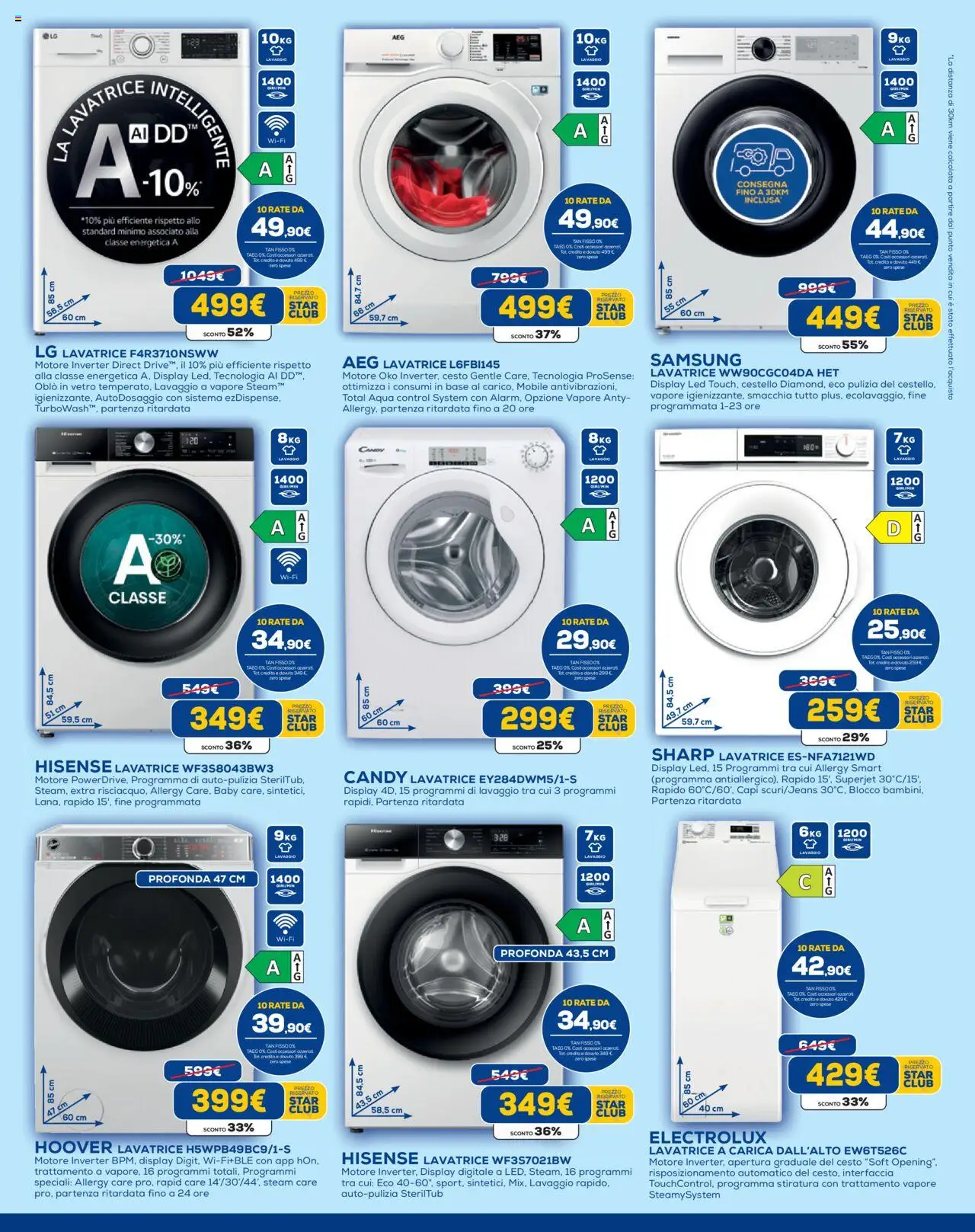 Volantino Euronics del 31.07.2025 | Pagina: 14 | Prodotti: Mobile, Lavatrice, Samsung