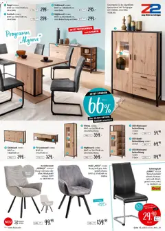 Zurbrüggen Prospekt 	 ab 13.12.2025 gültig | Seite: 15 | Produkte: HIghboard, Esstisch, Vitrine, Stuhl