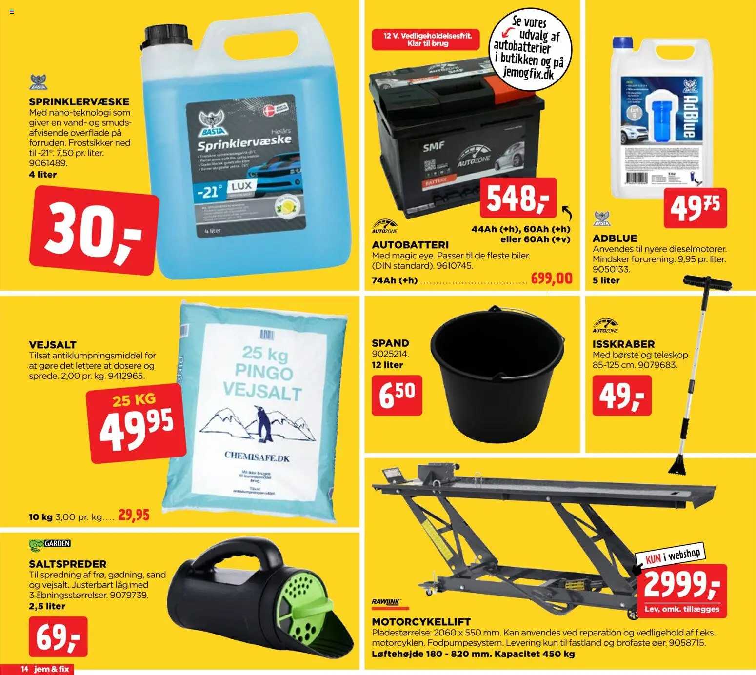 Jem & fix tilbudsavis – gyldig fra 01.01.2026 | Side: 14 | Produkter: Børste, Søm