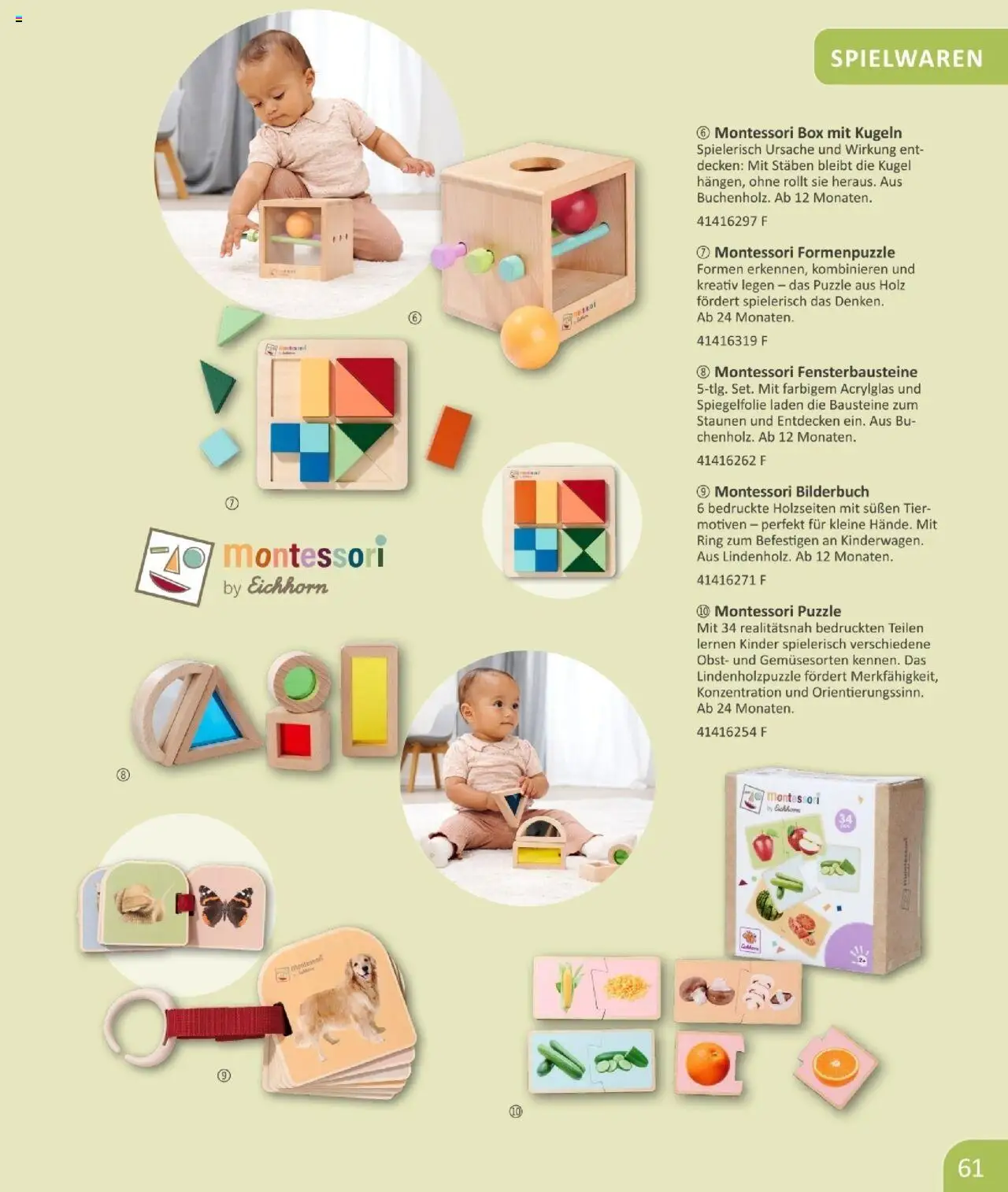 Vedes - Babykatalog - gültig ab dem 01.07.2025 | Seite: 61 | Produkte: Box, Obst