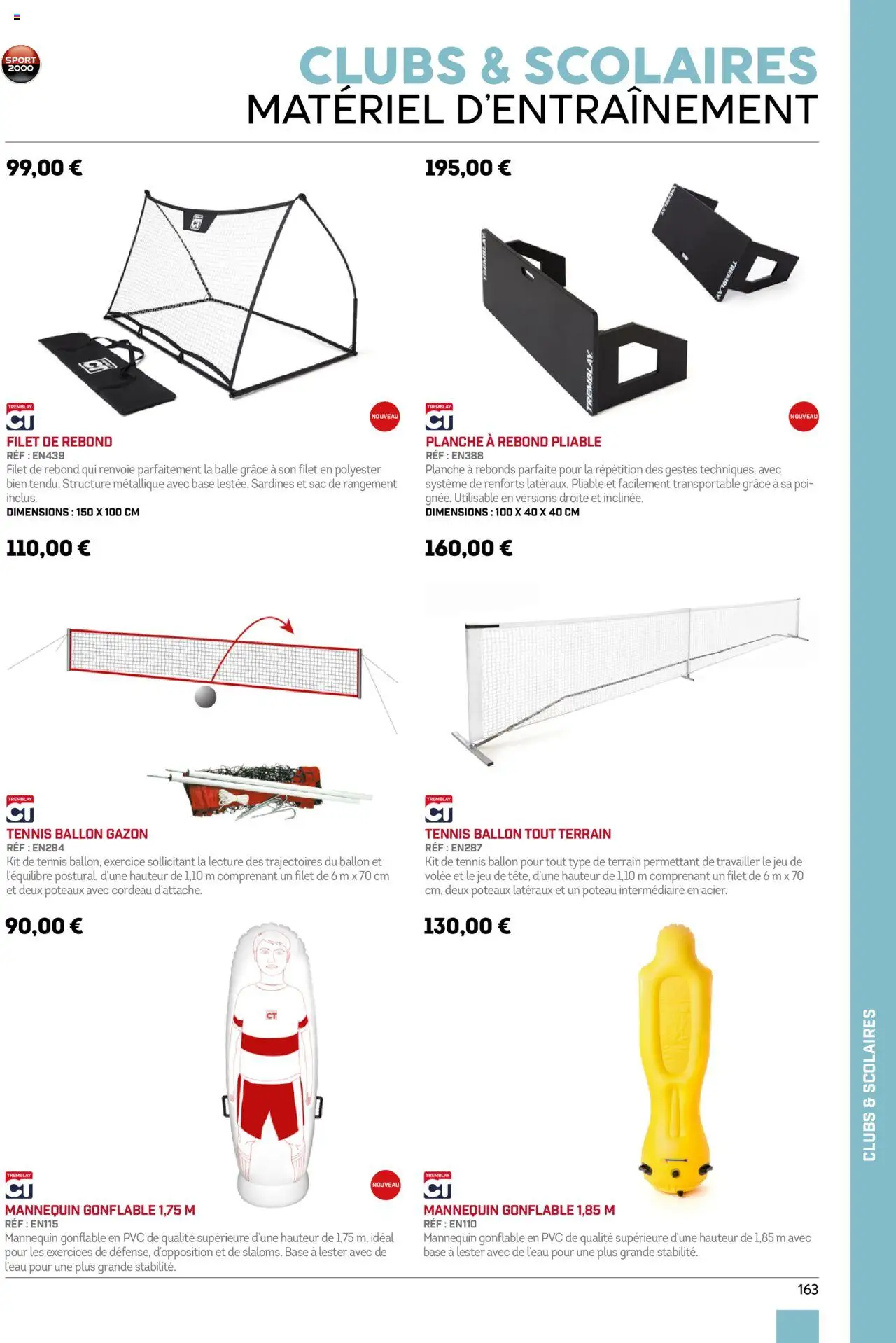  | Page: 163 | Produits: Sac, Base, Sardines, Gazon