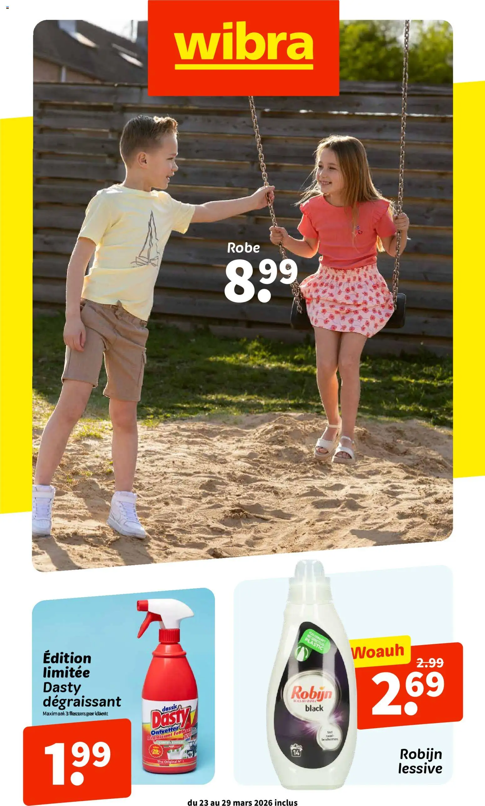 {H1} | Page: 1 | Produits: Robe, Lessive, Thé