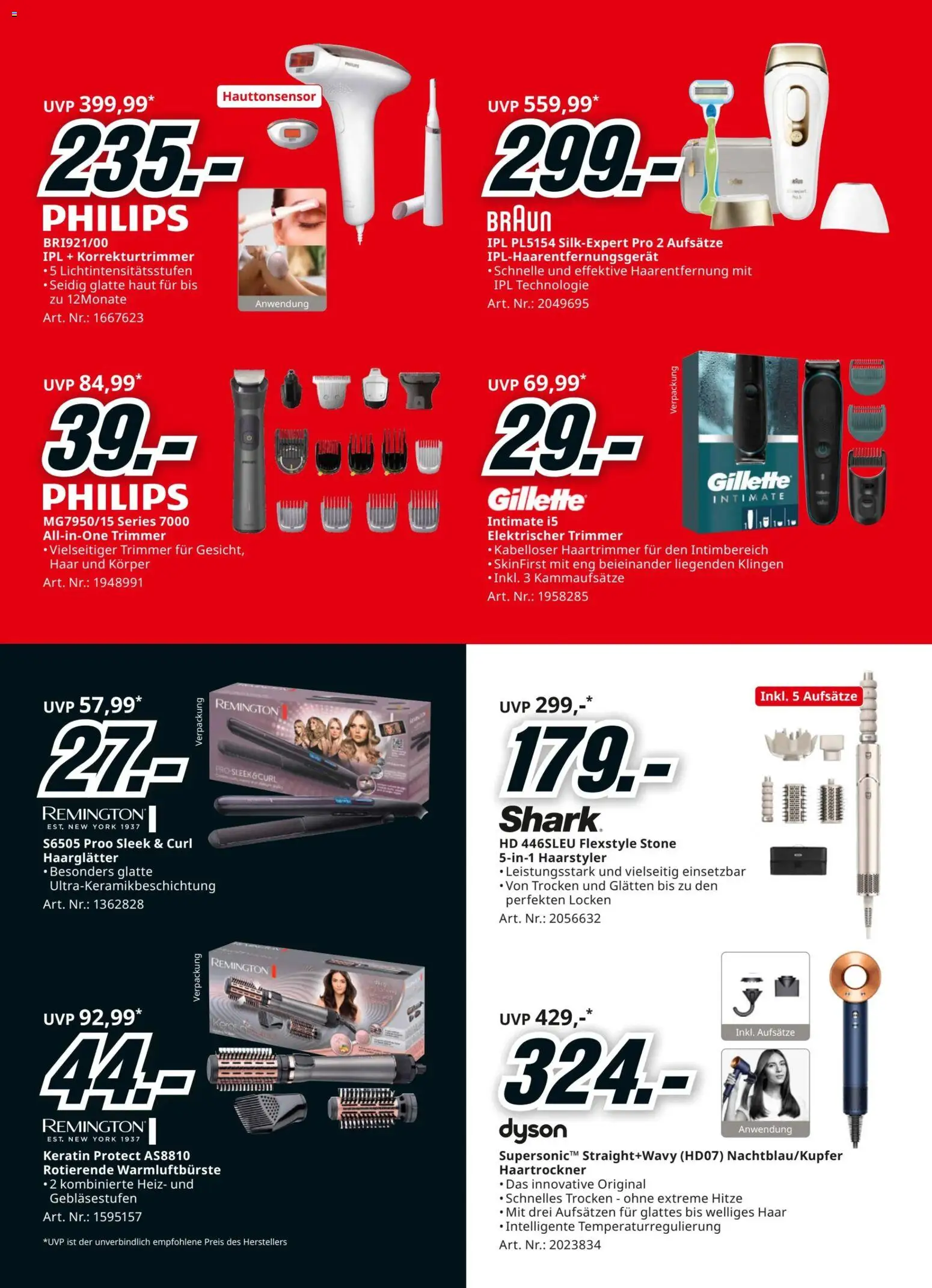 Media Markt Angebote gültig ab 22.03.2026 | Seite: 12 | Produkte: Haartrockner, Haarglätter