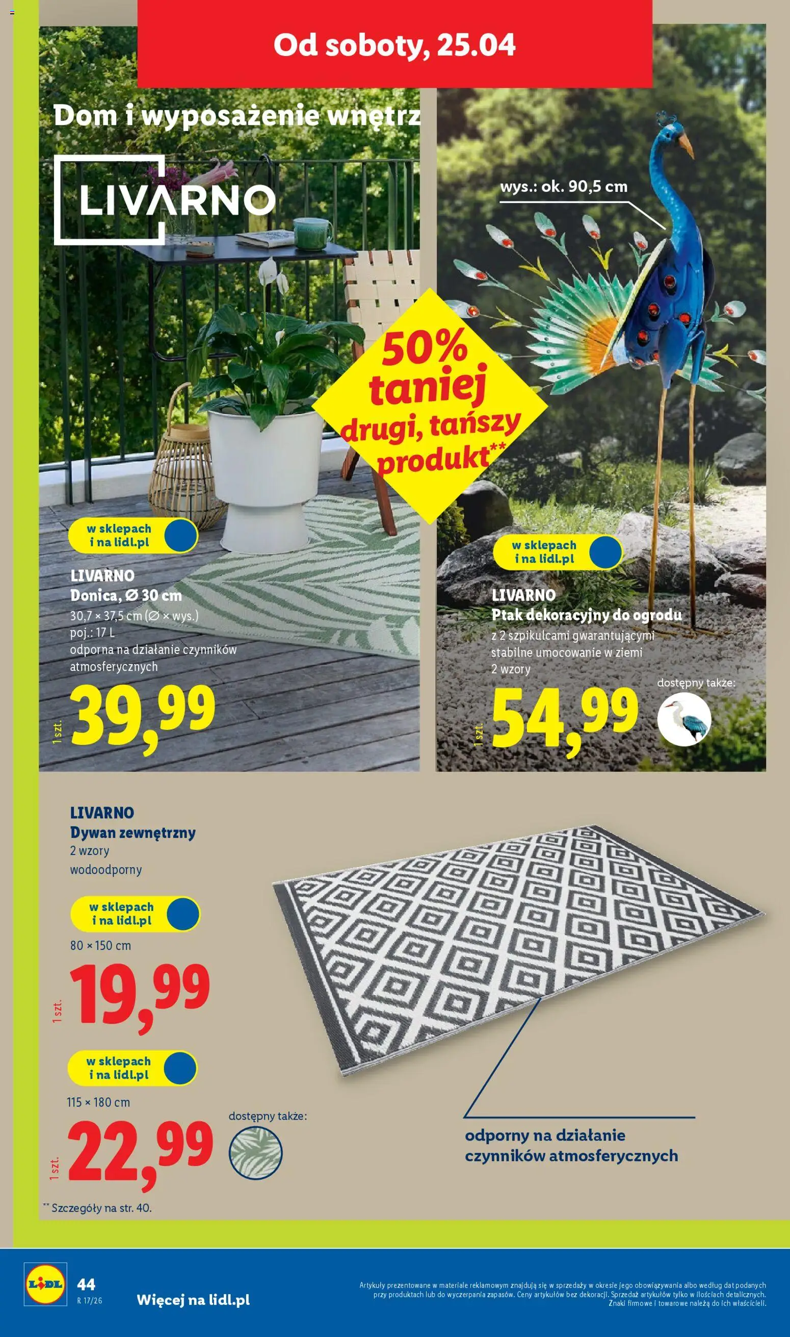 Lidl Katalog od 20.04.2026 | Strona: 58 | Produkty: Dywan