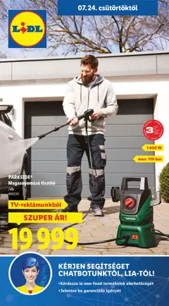 Lidl - Nonfood kínálatunk - amely érvényes a következő dátumtól: 24.07.2025