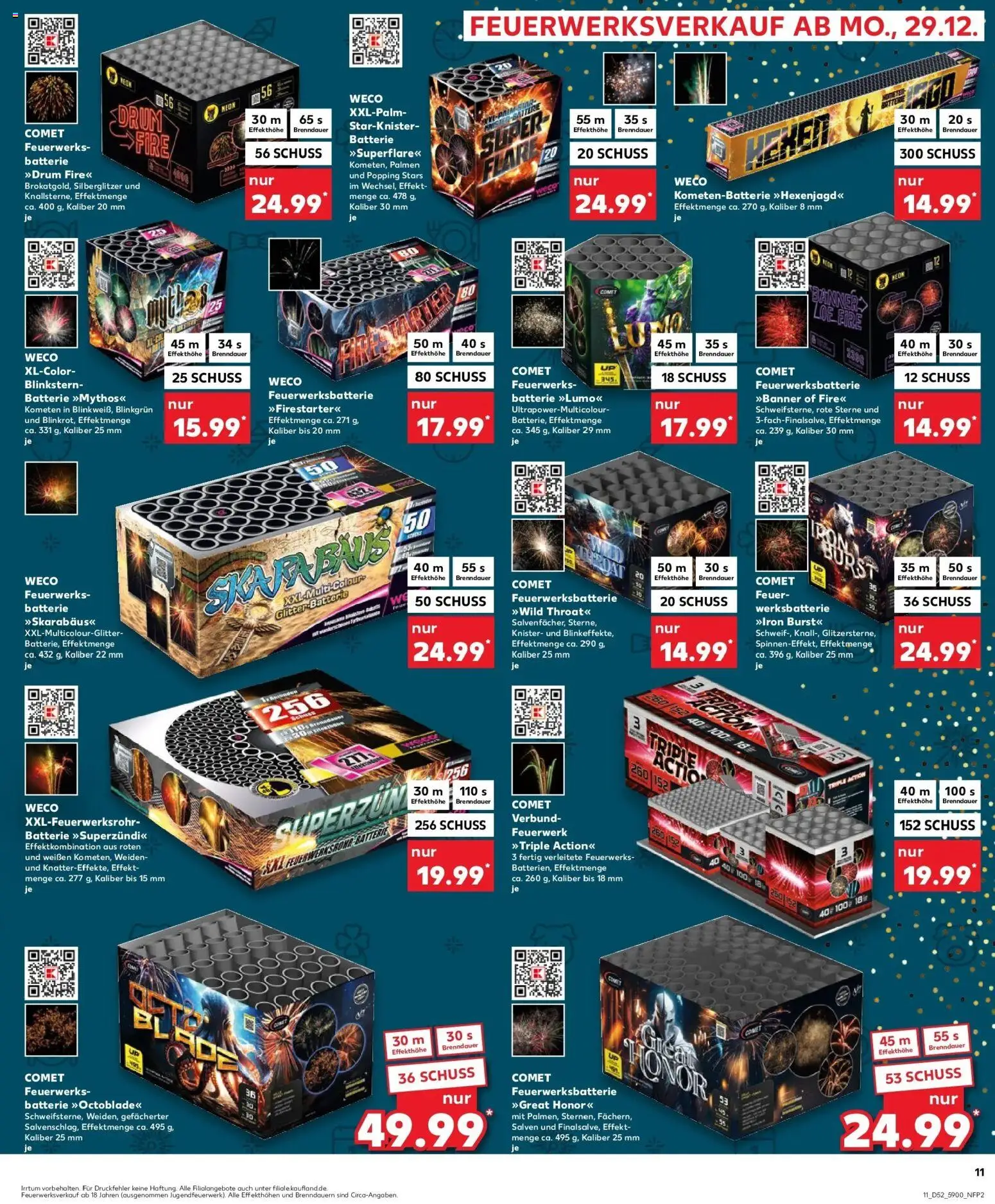 Kaufland prospekt Finsterwalde	 – gültig ab 28.12.2025 | Seite: 11 | Produkte: Batterie