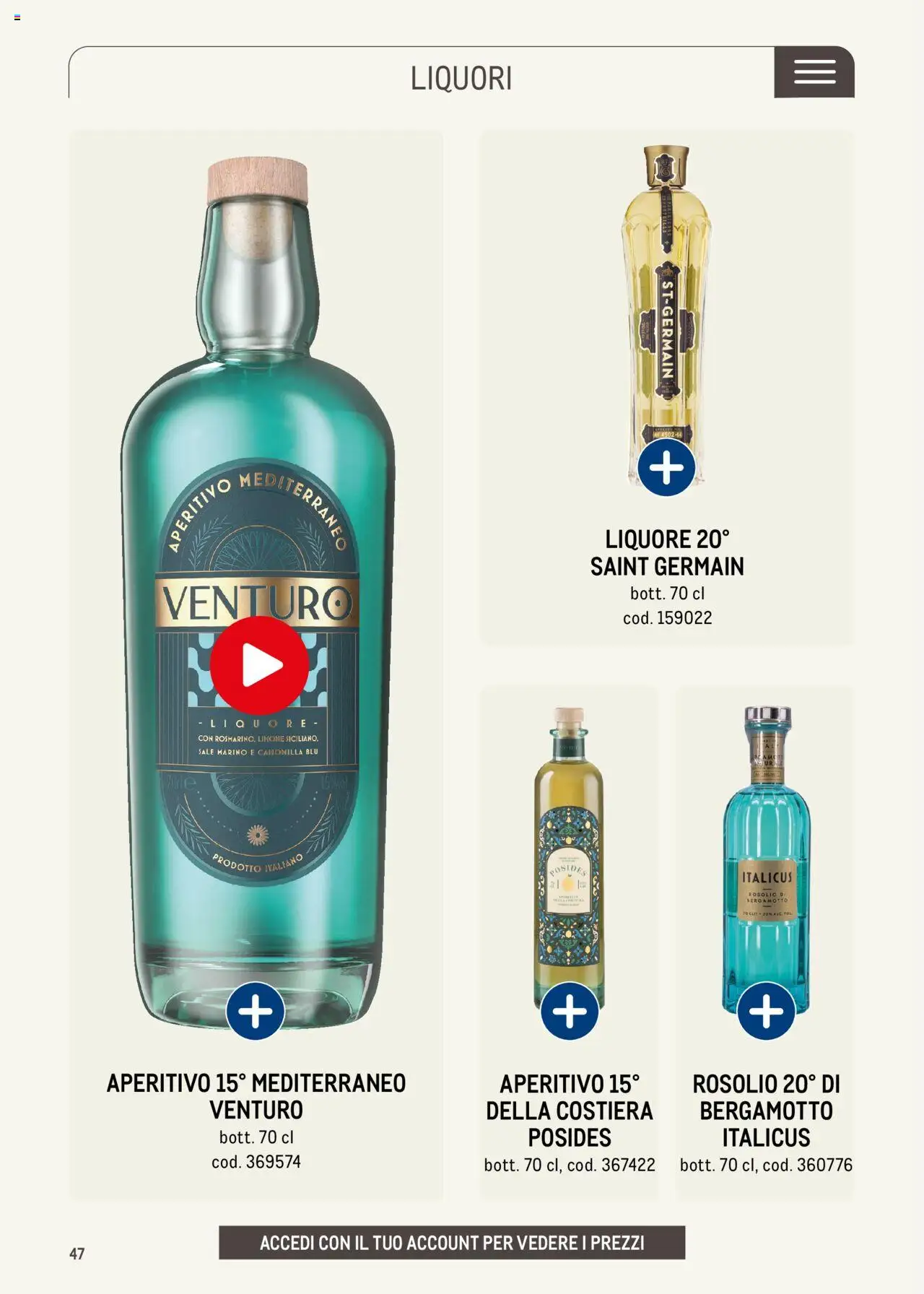 Volantino Metro del 30.05.2025 | Pagina: 47 | Prodotti: Sale, Liquore, Aperitivo