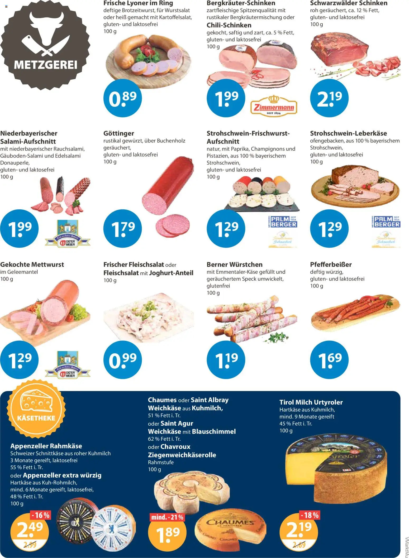 V-Markt - München – gültig ab 19.02.2026 | Seite: 2 | Produkte: Milch, Champignons, Schinken