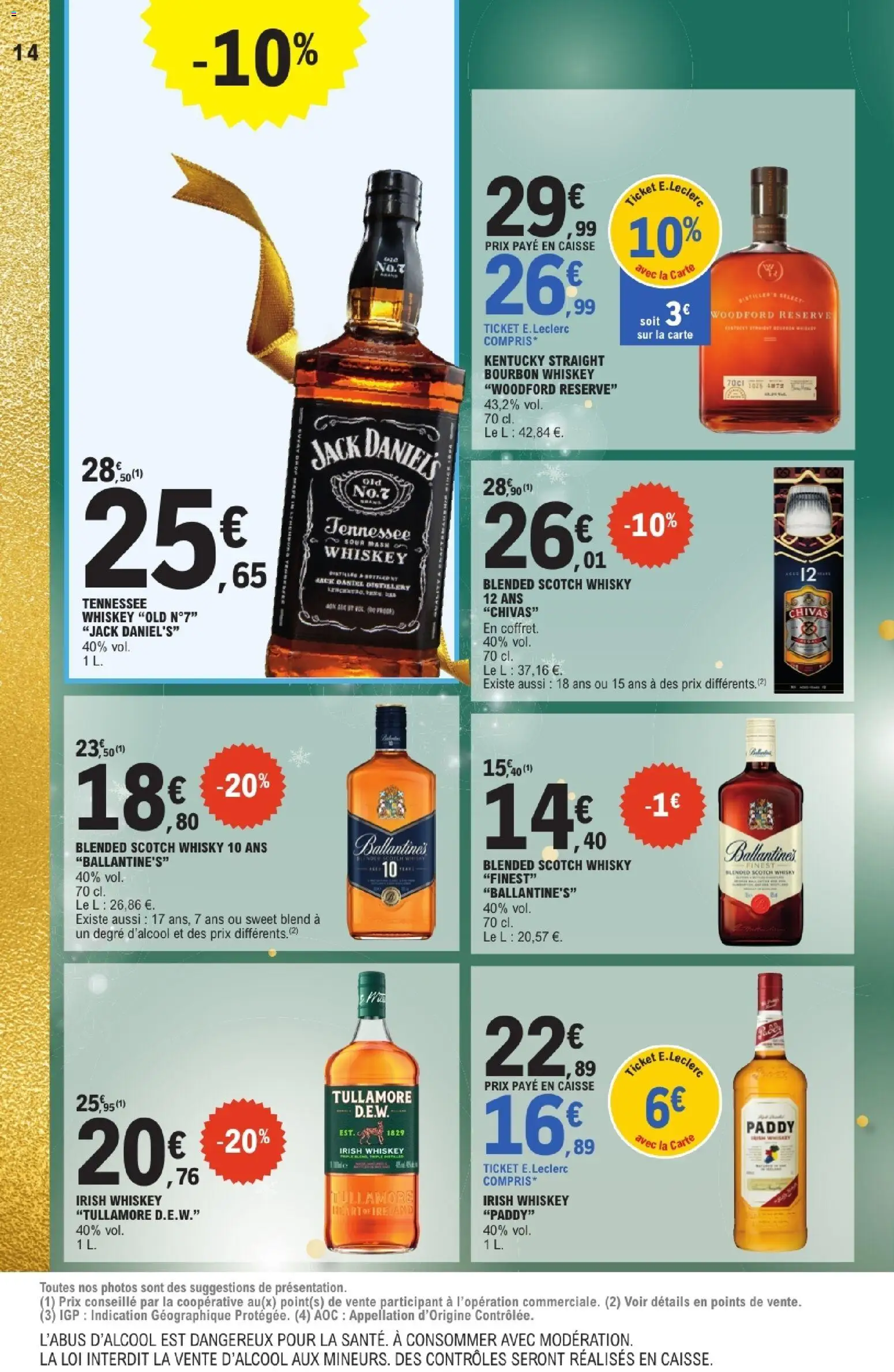 {H1} | Page: 14 | Produits: Whisky, Bourbon