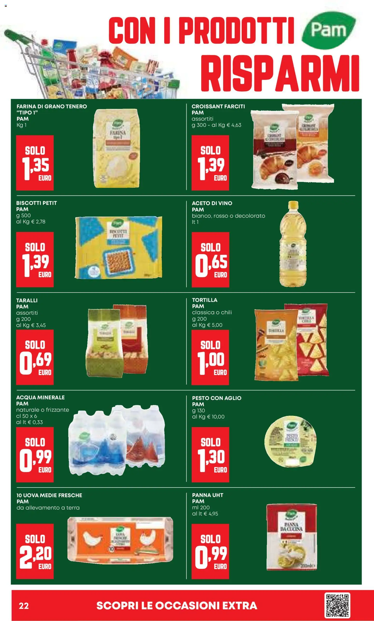 Volantino Panorama del 20.11.2025 | Pagina: 22 | Prodotti: Uova, Aglio, Acqua minerale, Terra