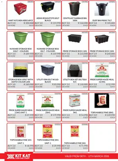 KIT KAT Cash & Carry specials catalogue – valid from 06.03.2026 | Page: 38 | Products: Utility, Box, Maize meal
