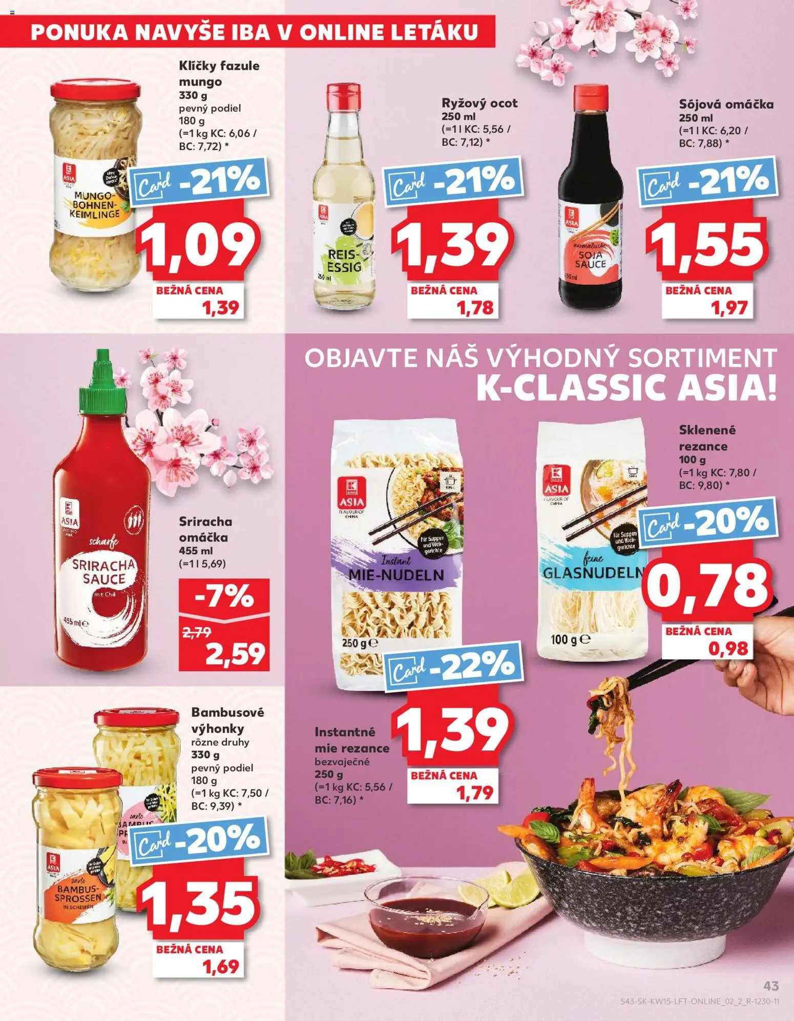 Kaufland SK akciós ujság - amely érvényes a következő dátumtól: 09.04.2026 | Oldal: 43